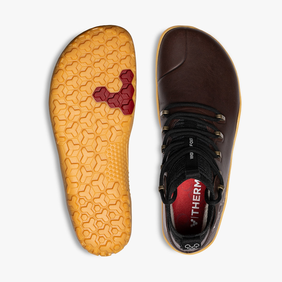 Vivobarefoot Men's Magna Leather FG Shoe in Bracken Men's Footwear