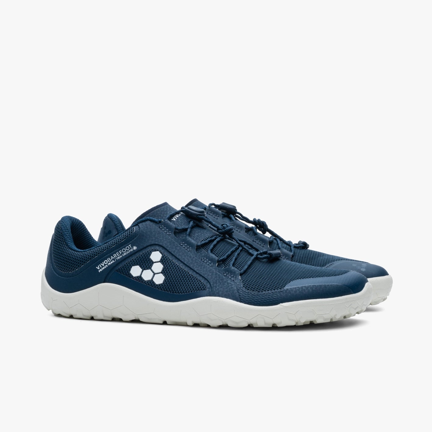 Vivobarefoot Men's Primus Trail II FG in Insignia Blue Men's Footwear