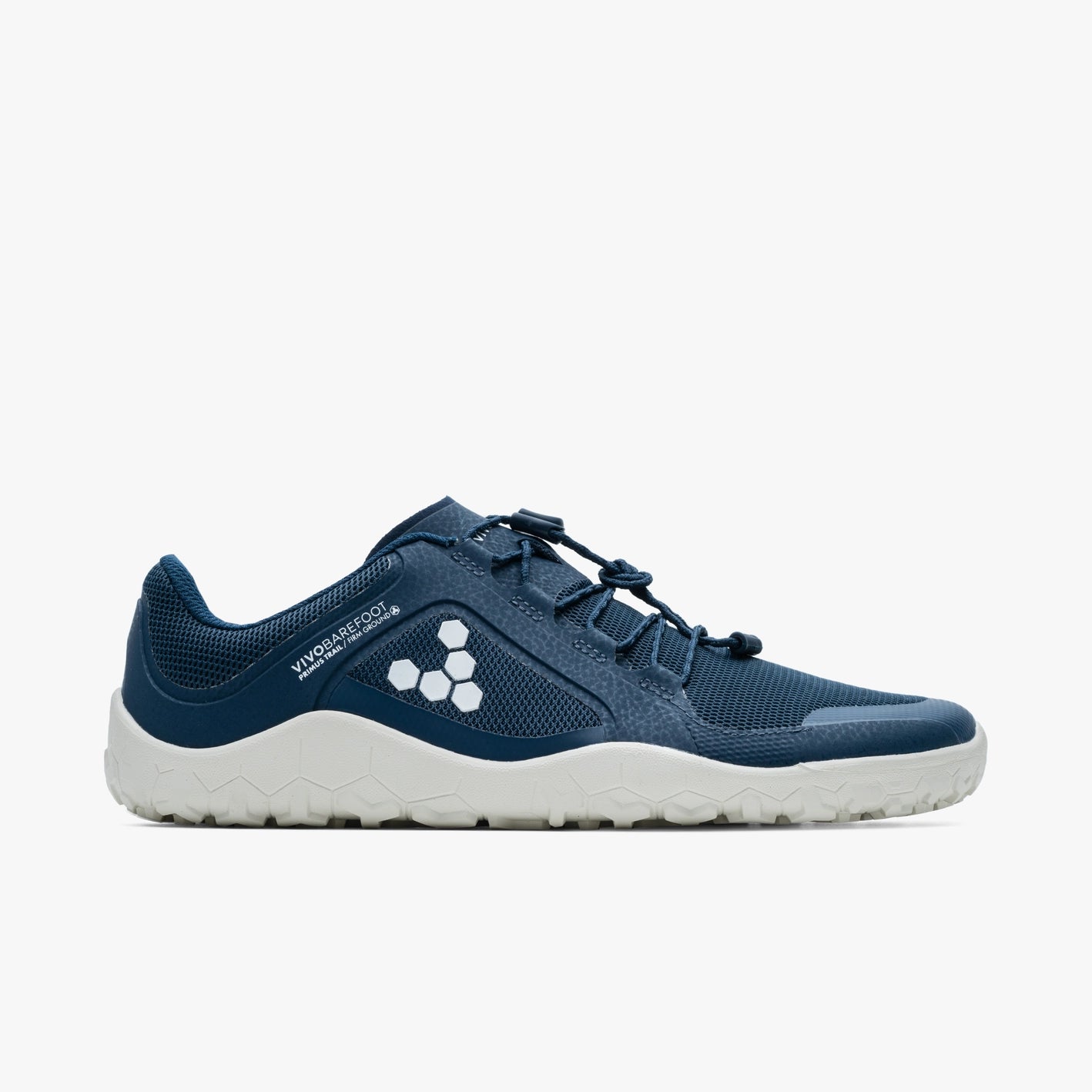 Vivobarefoot Men's Primus Trail II FG in Insignia Blue Men's Footwear