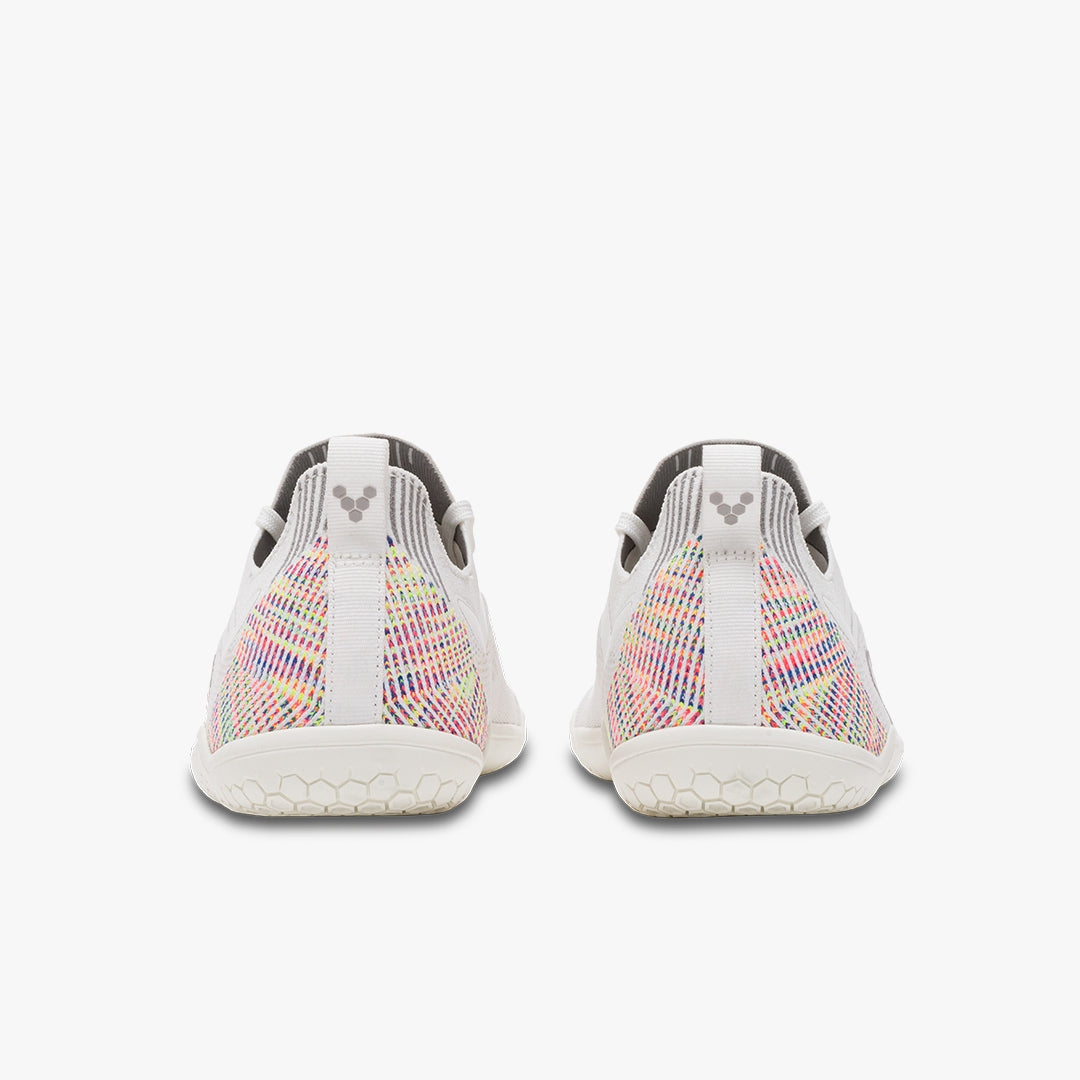 Vivobarefoot Men's Primus Lite Knit in Bright White Iridescent Men's Footwear