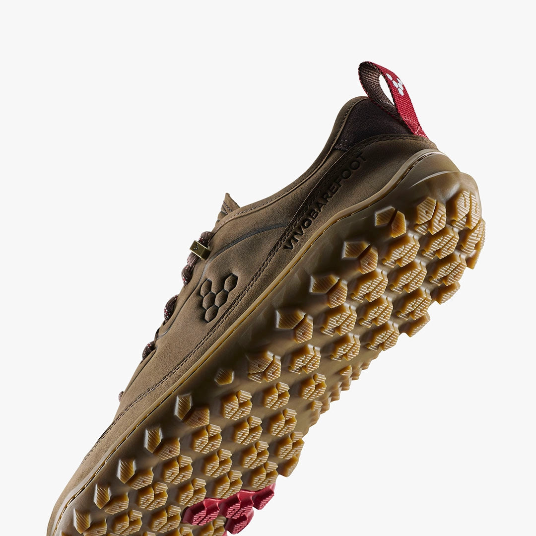 Vivobarefoot Men's Tracker Leather AT Low II in Bracken