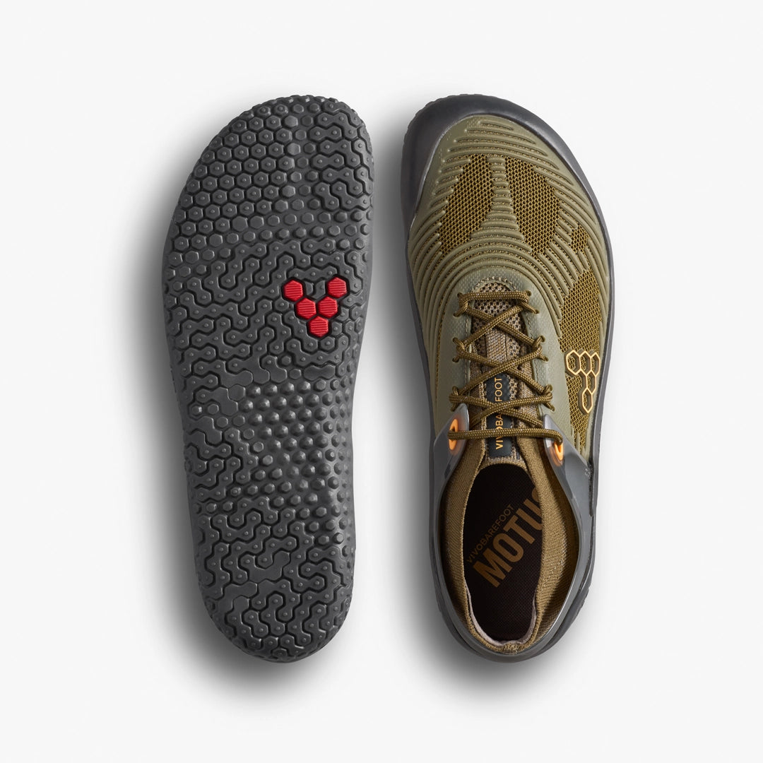 Vivobarefoot Men's Motus Strength II in Dark Olive