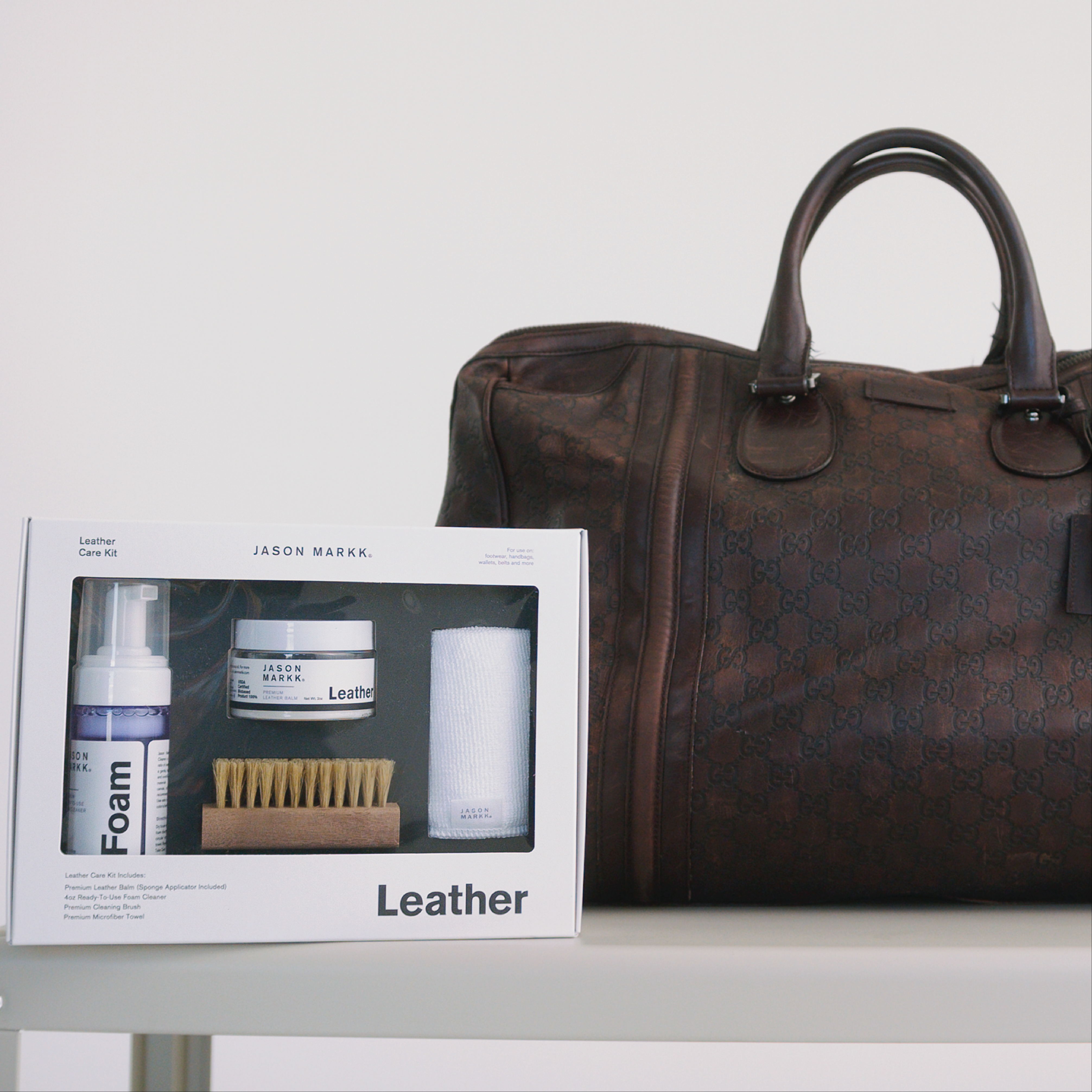 Jason Markk Leather Care Kit-Footprint USA