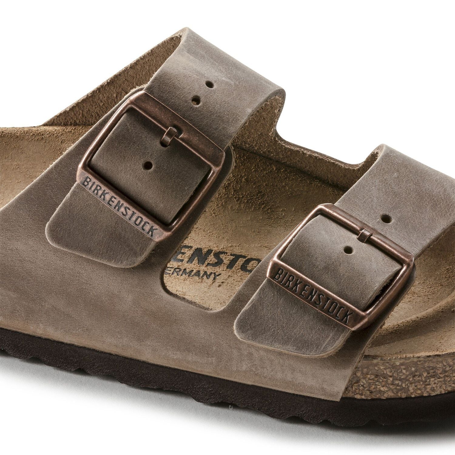 Birkenstock Arizona Oiled Leather in Tobacco Brown Footwear