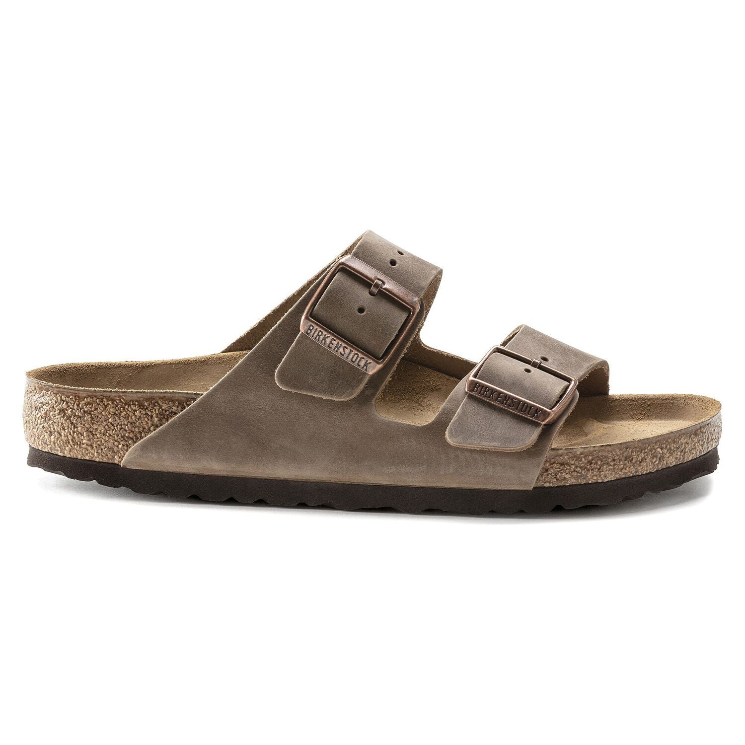 Birkenstock Arizona Oiled Leather in Tobacco Brown Footwear