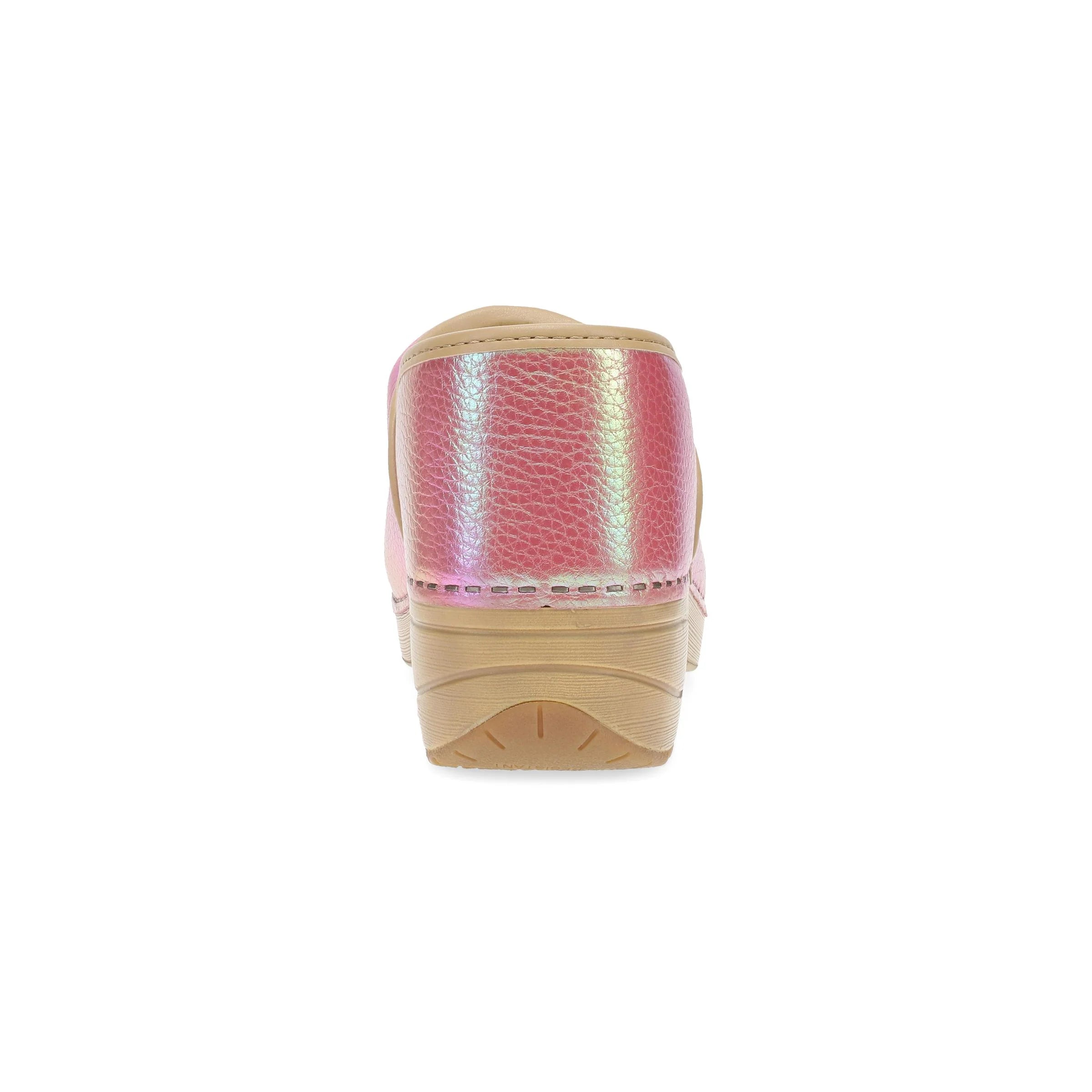 Dansko Women's XP 2.0 in Pink Iridescent Leather Clog