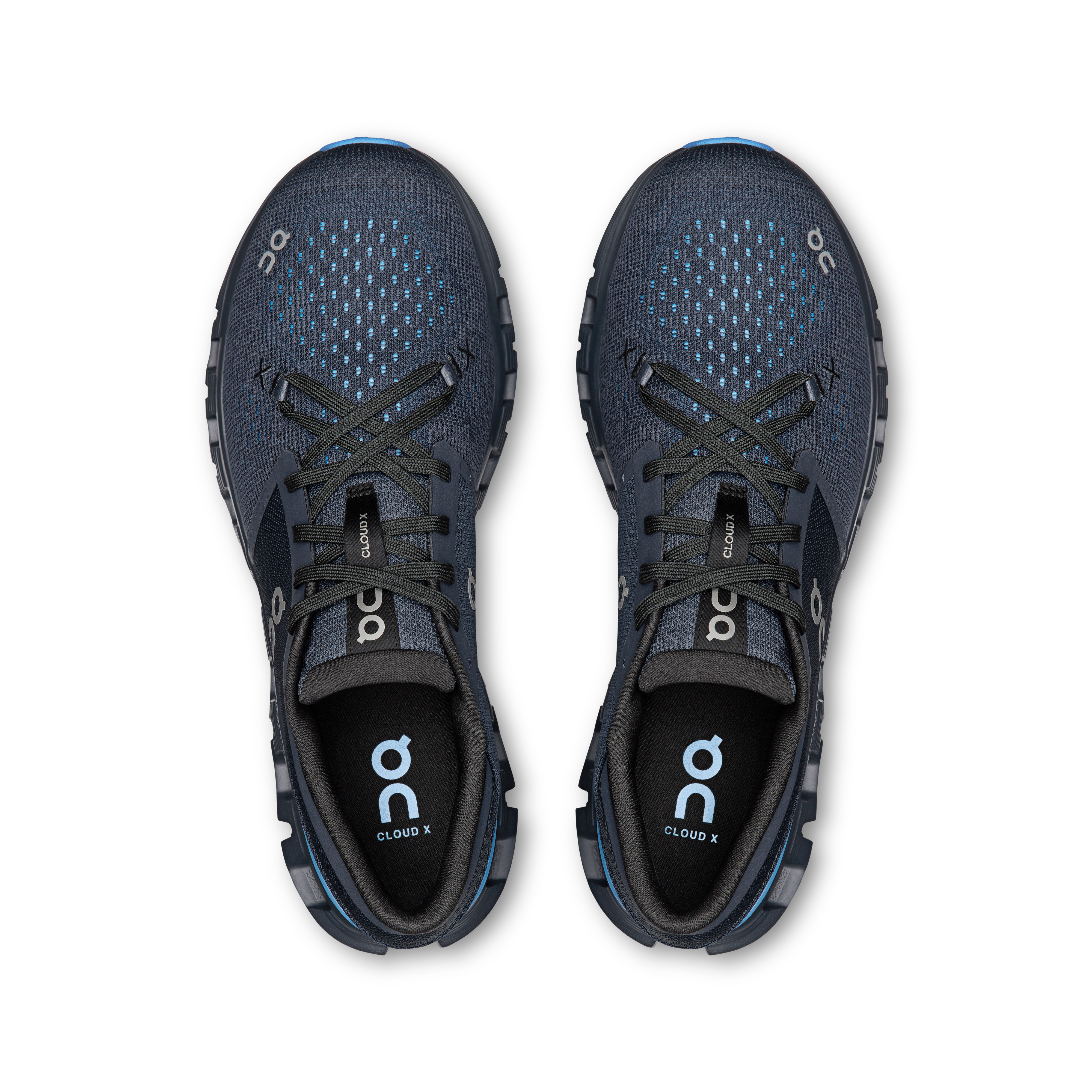 On Running Men's Cloud X 4 in Navy/Gourami
