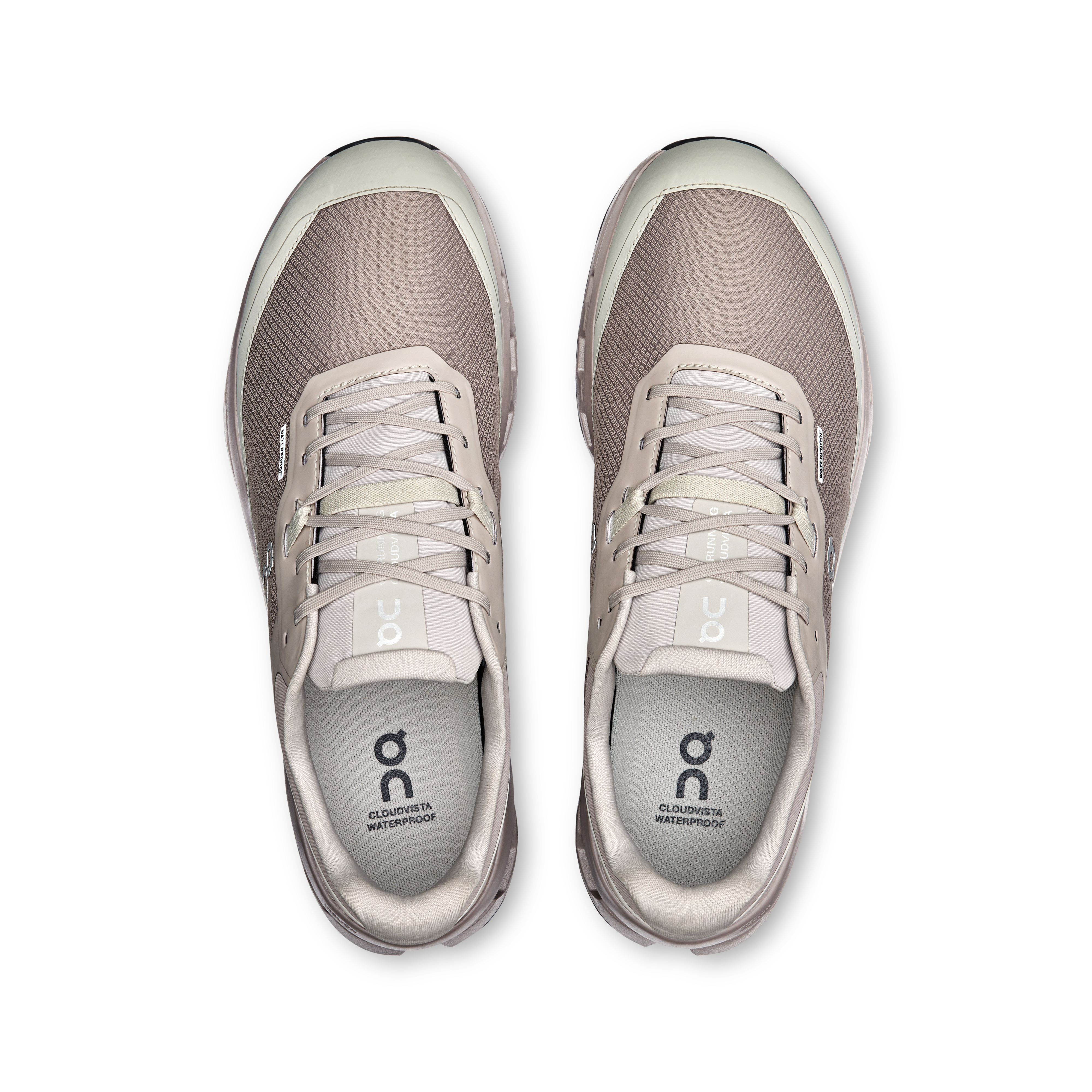 On Running Men's Cloudvista 2 Waterproof in Fog/Cinder
