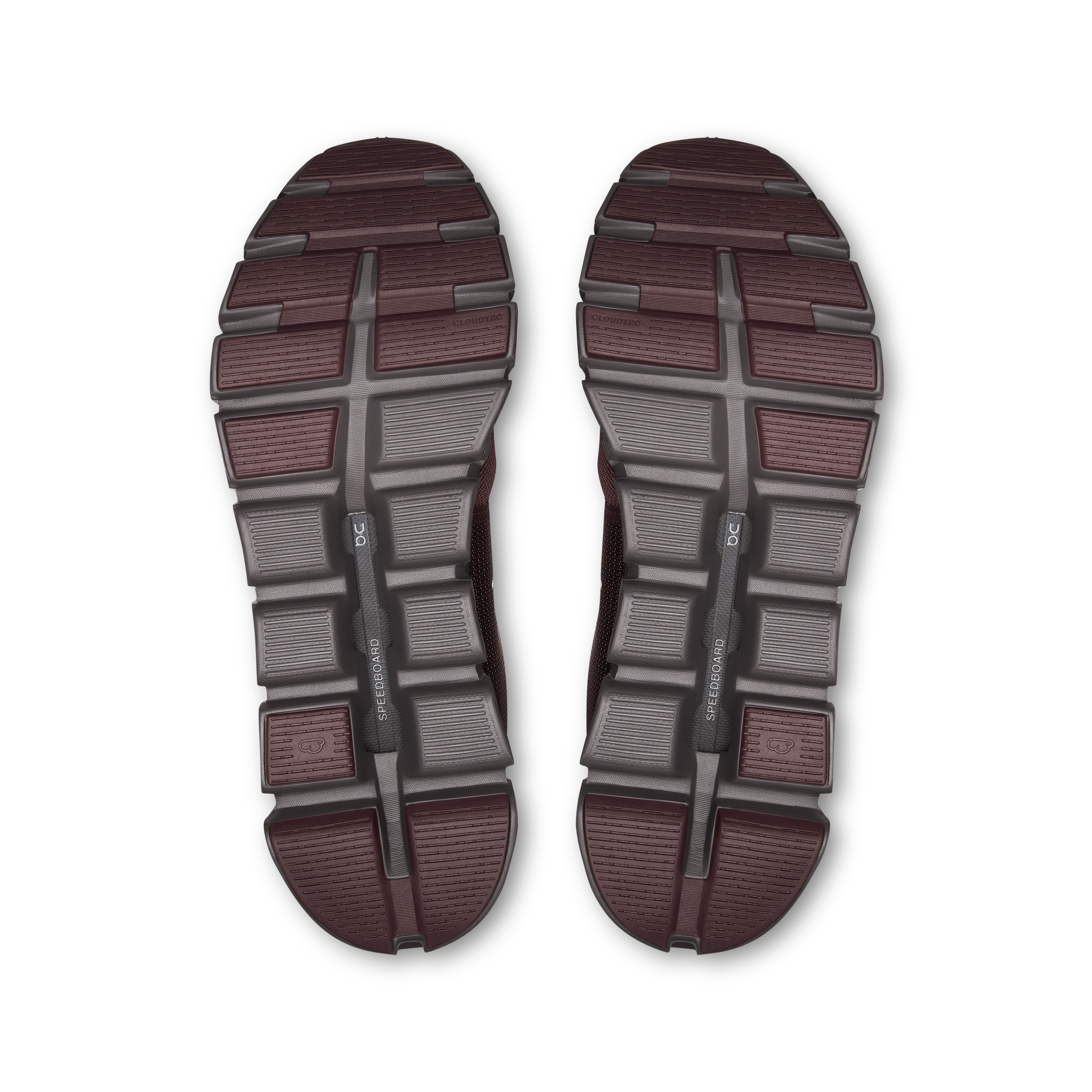 On Running Men's Cloud 6 in Mulberry/Pebble