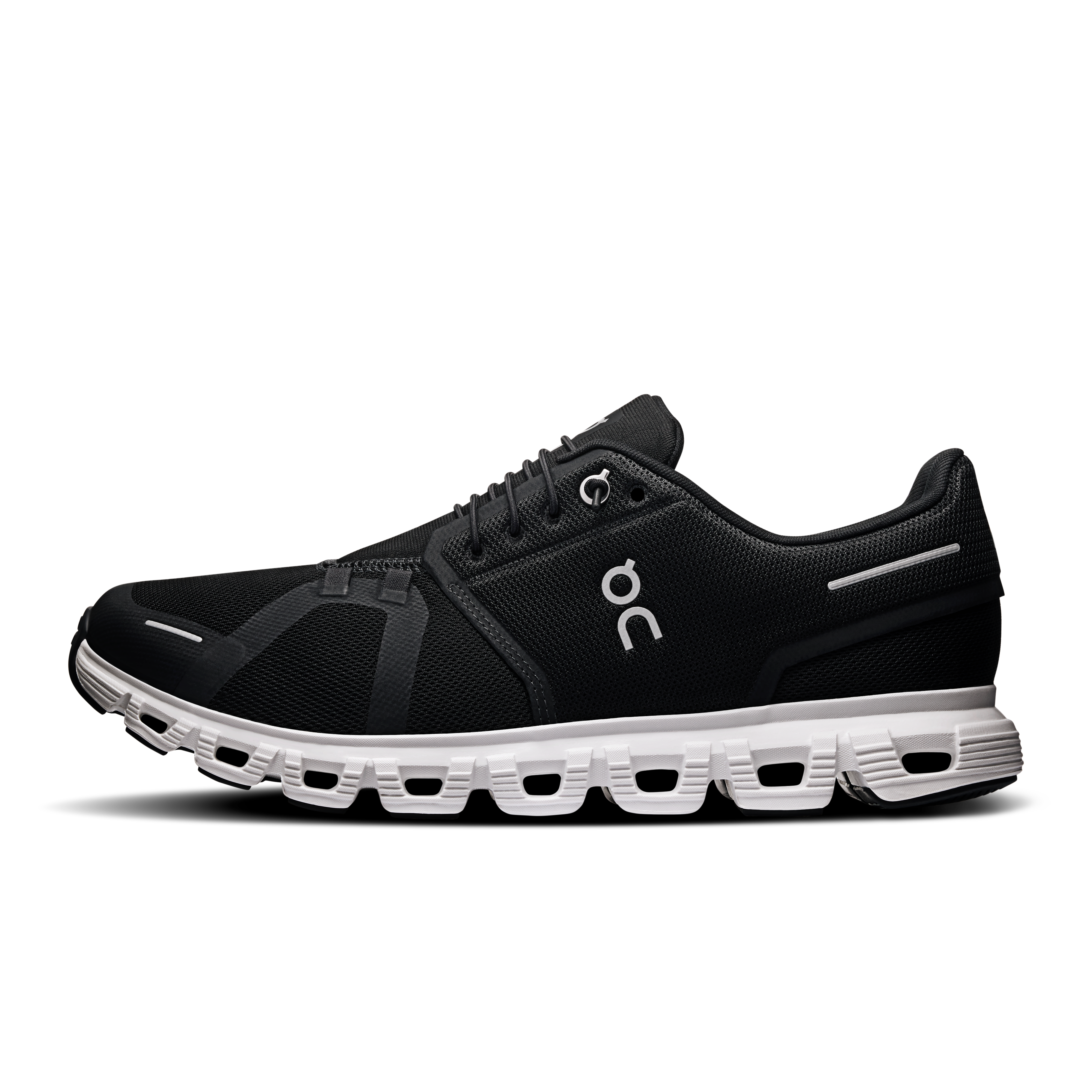 On Running Men's Cloud 6 Wide in Black/White