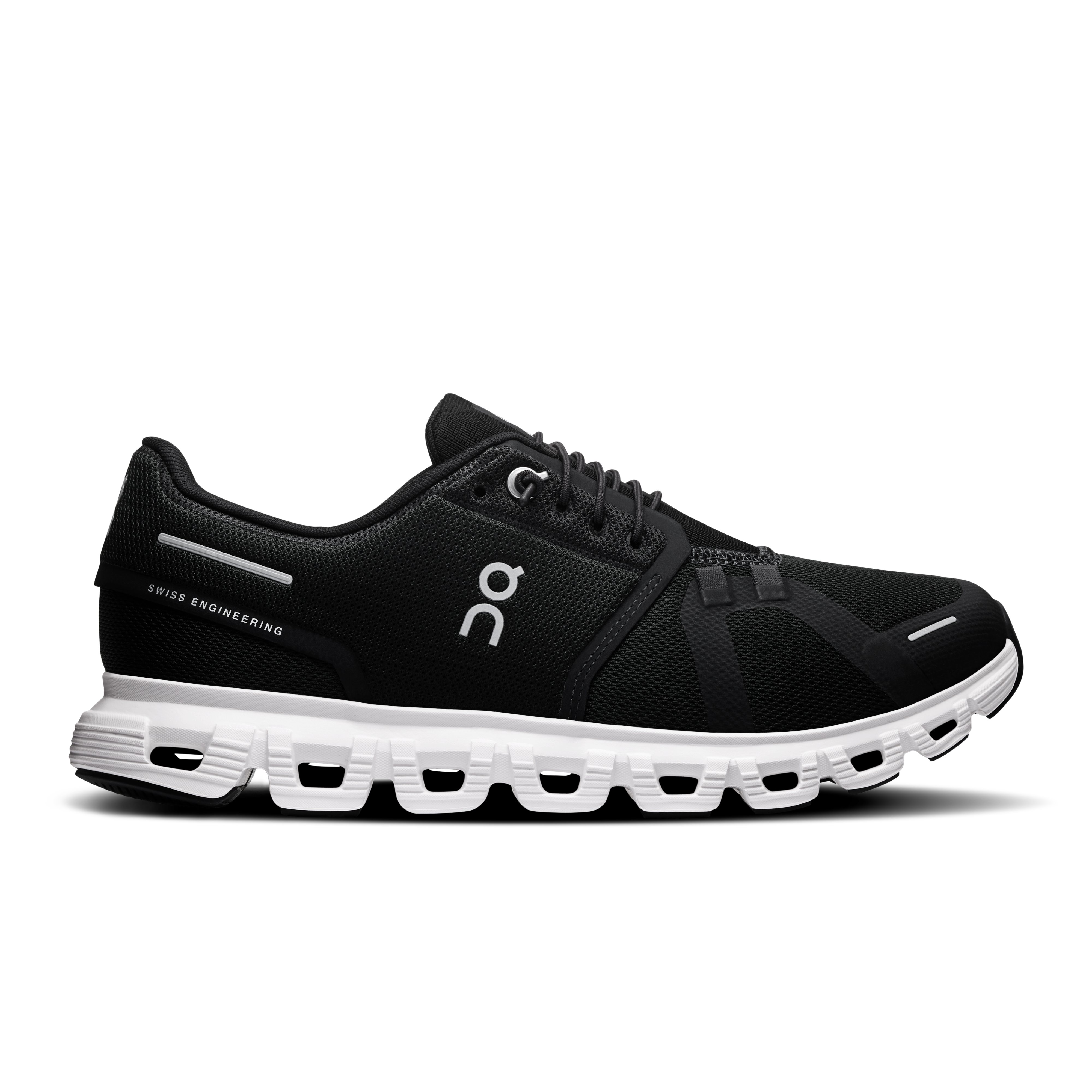On Running Women's Cloud 6 Wide in Black/White