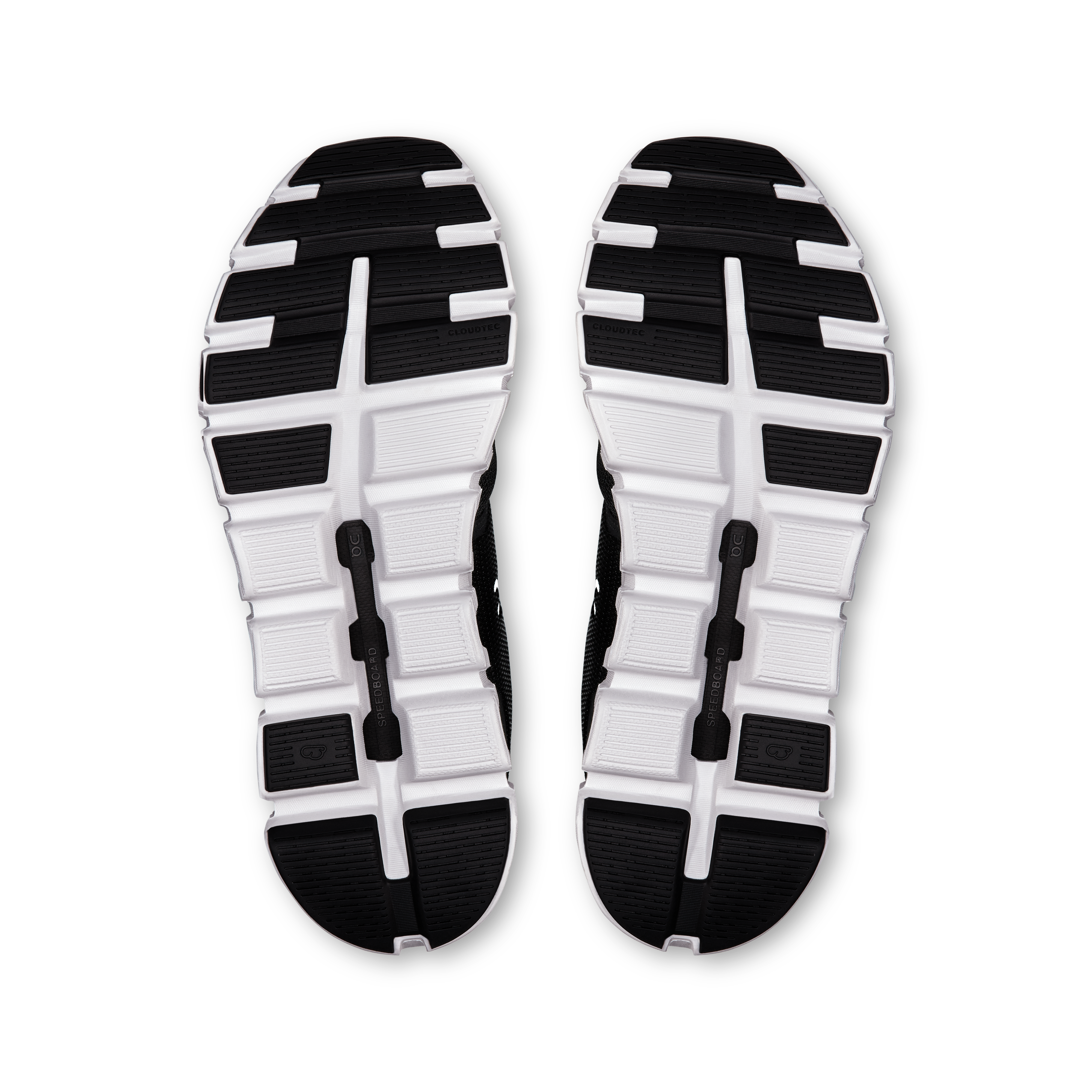 On Running Women's Cloud 6 Wide in Black/White