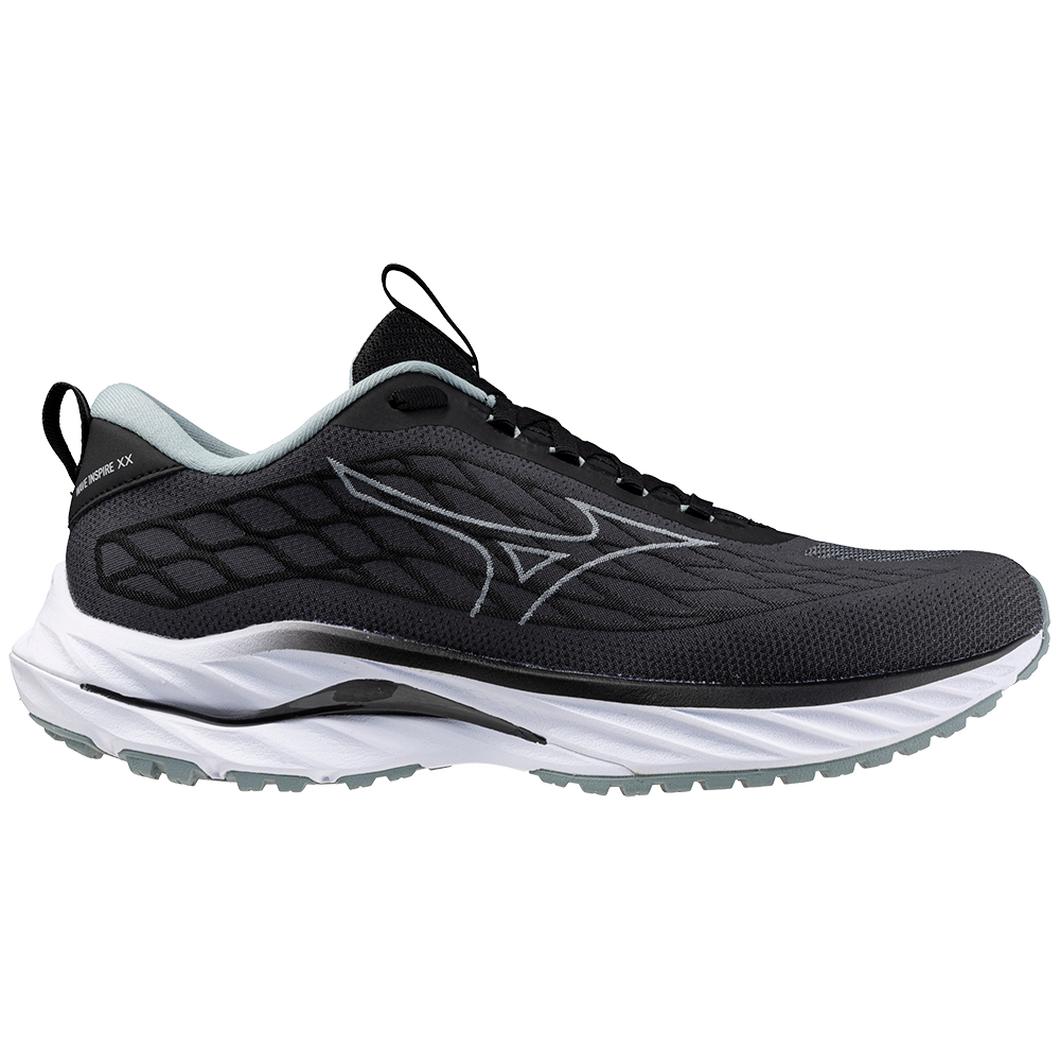 Mizuno Men's Wave Inspire 20 SSW in Ebony-Abyss Men's Footwear