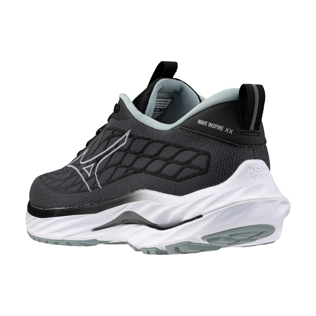 Mizuno Men's Wave Inspire 20 SSW in Ebony-Abyss Men's Footwear