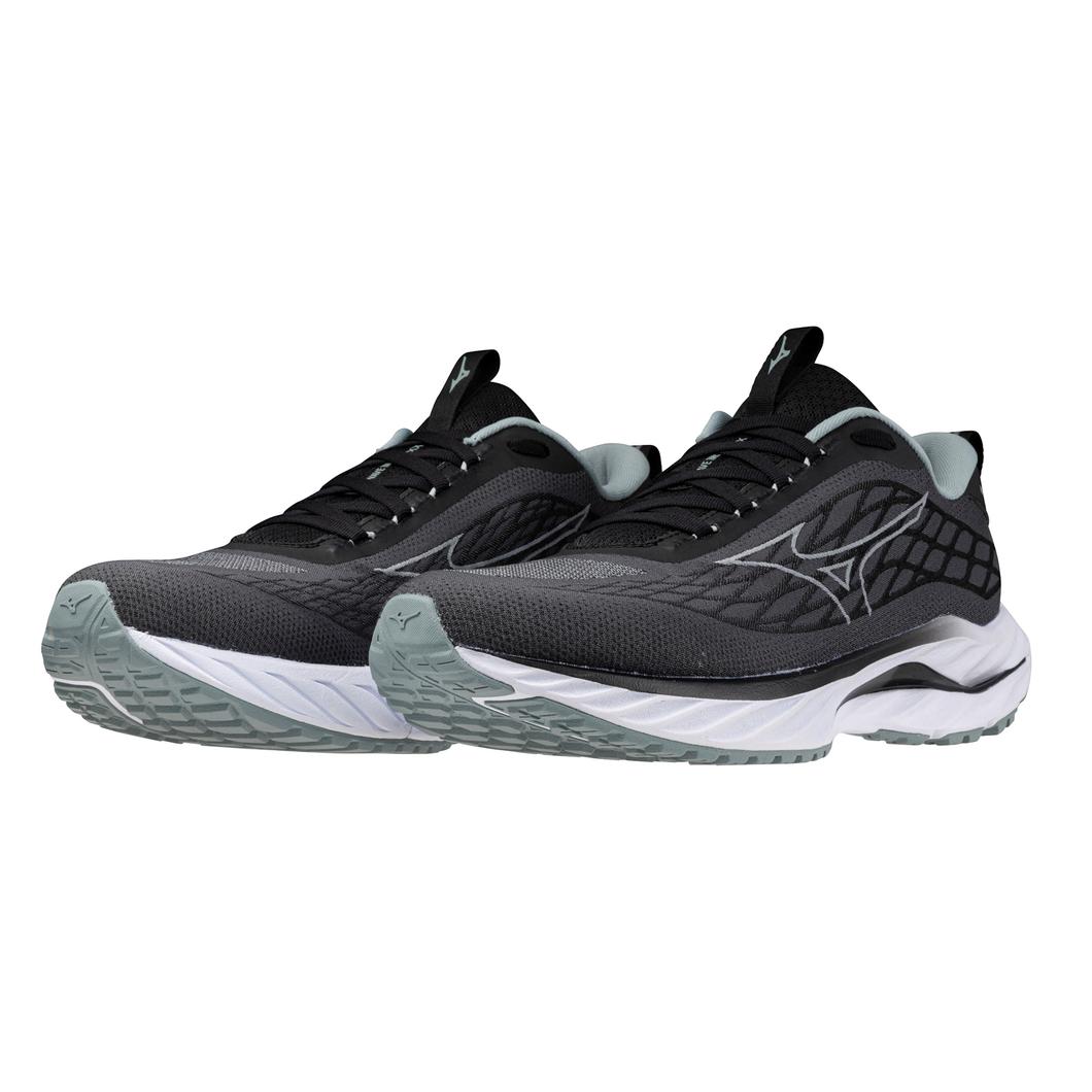 Mizuno Men's Wave Inspire 20 SSW in Ebony-Abyss Men's Footwear