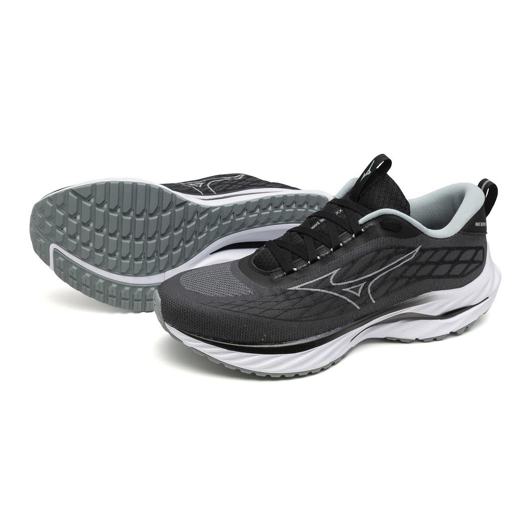 Mizuno Men's Wave Inspire 20 SSW in Ebony-Abyss Men's Footwear