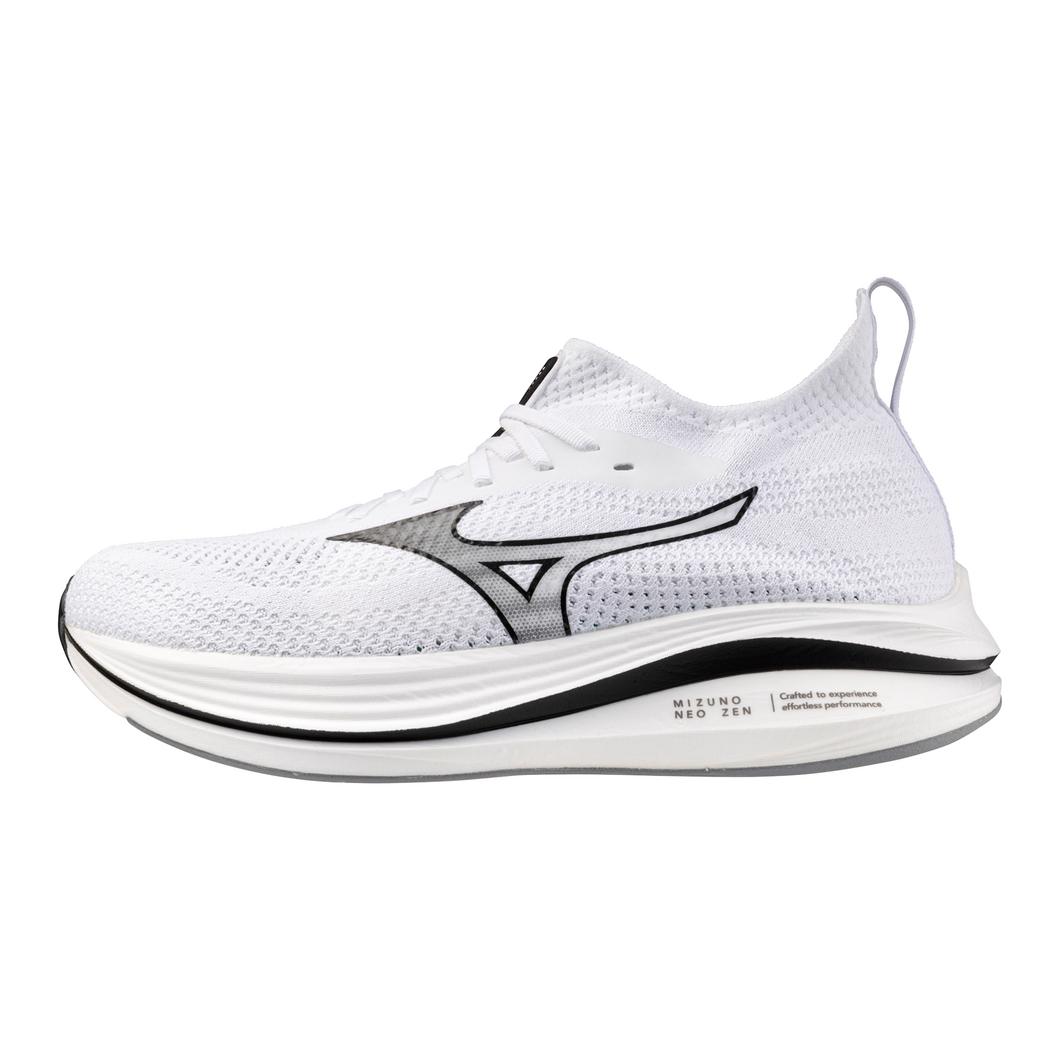 Mizuno Men's Neo Zen in White Black-Footprint USA