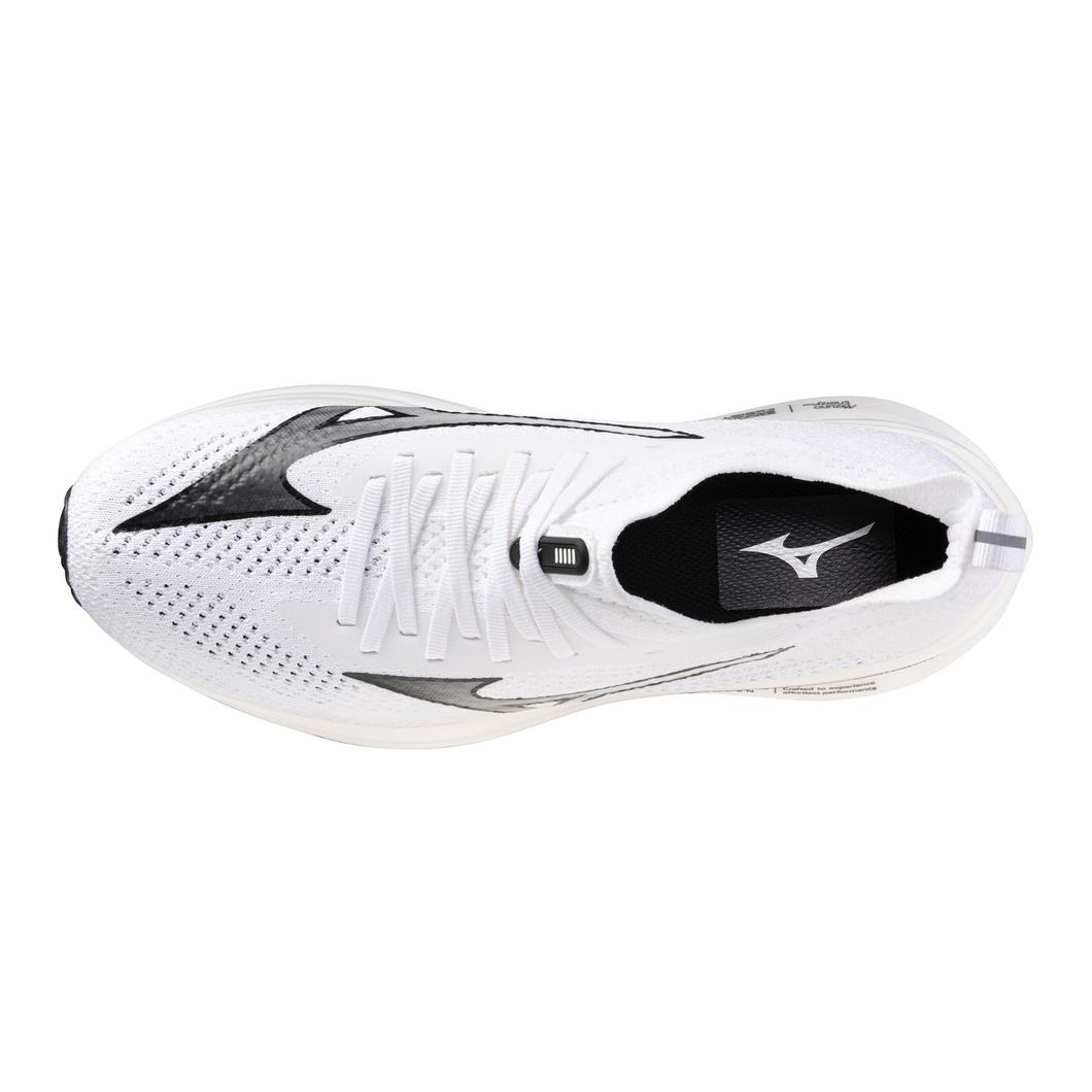 Mizuno Men's Neo Zen in White Black-Footprint USA