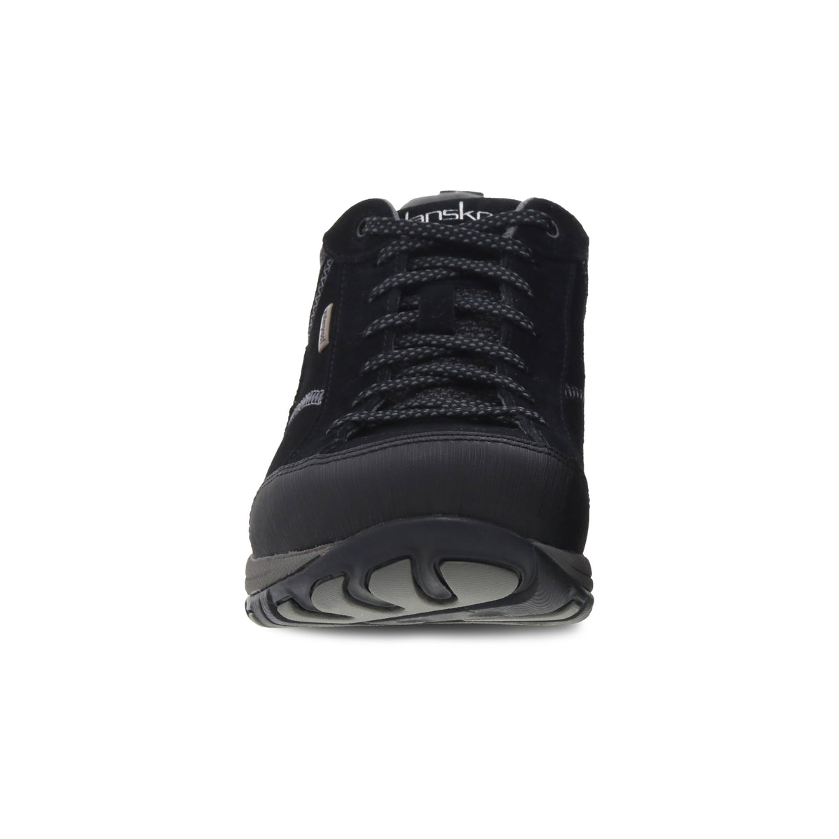 Dansko Women's Paisley in Black Black Suede Shoes