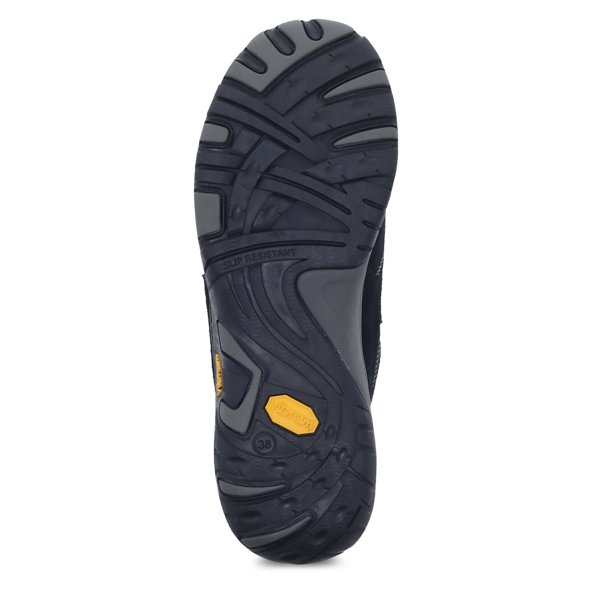 Dansko Women's Paisley in Black Black Suede Shoes