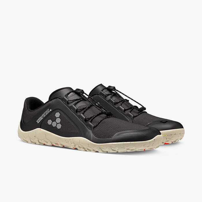 Vivobarefoot Men's Primus Trail II All Weather FG in Obsidian Men's Footwear