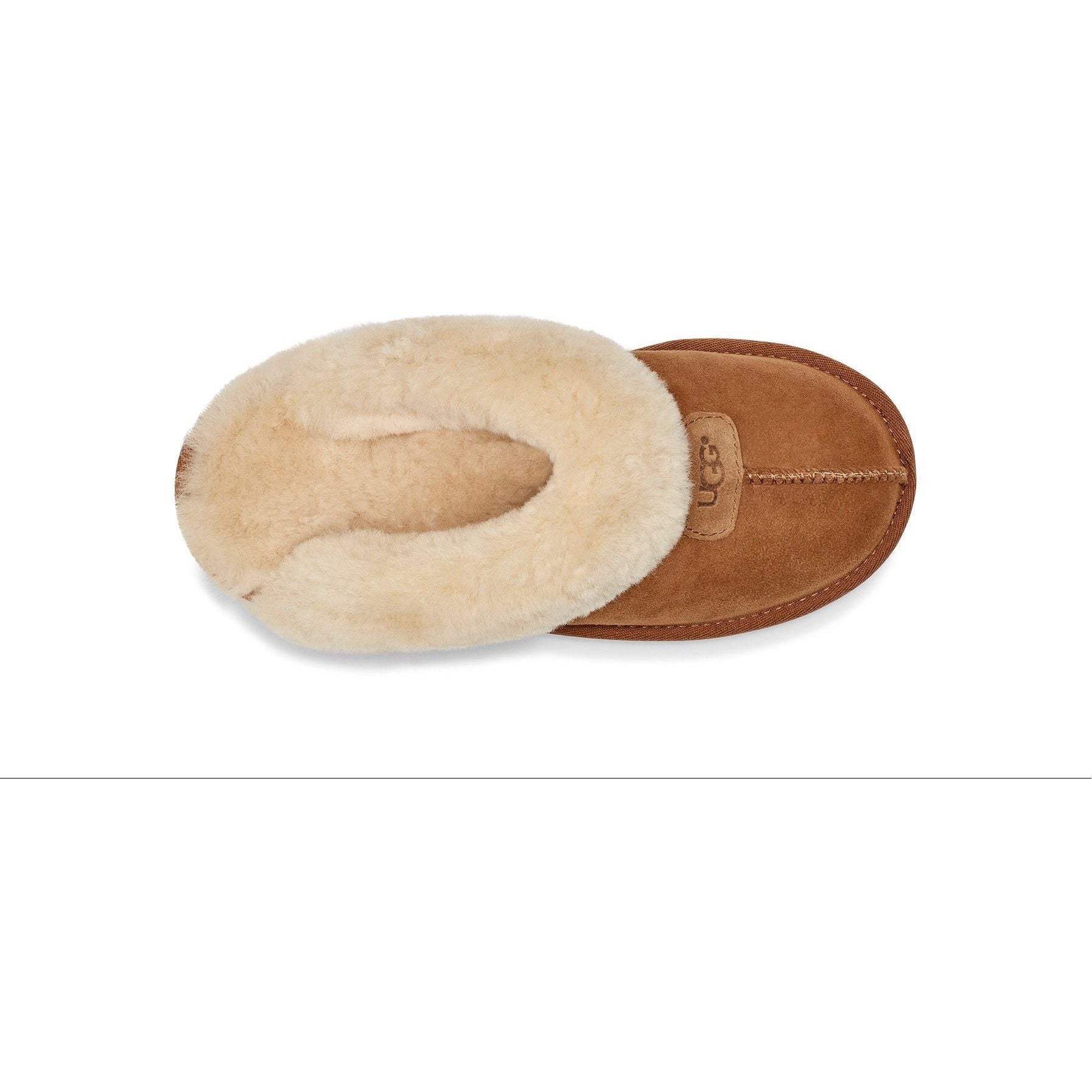 UGG Women's Coquette Slipper in Chestnut-Footprint USA