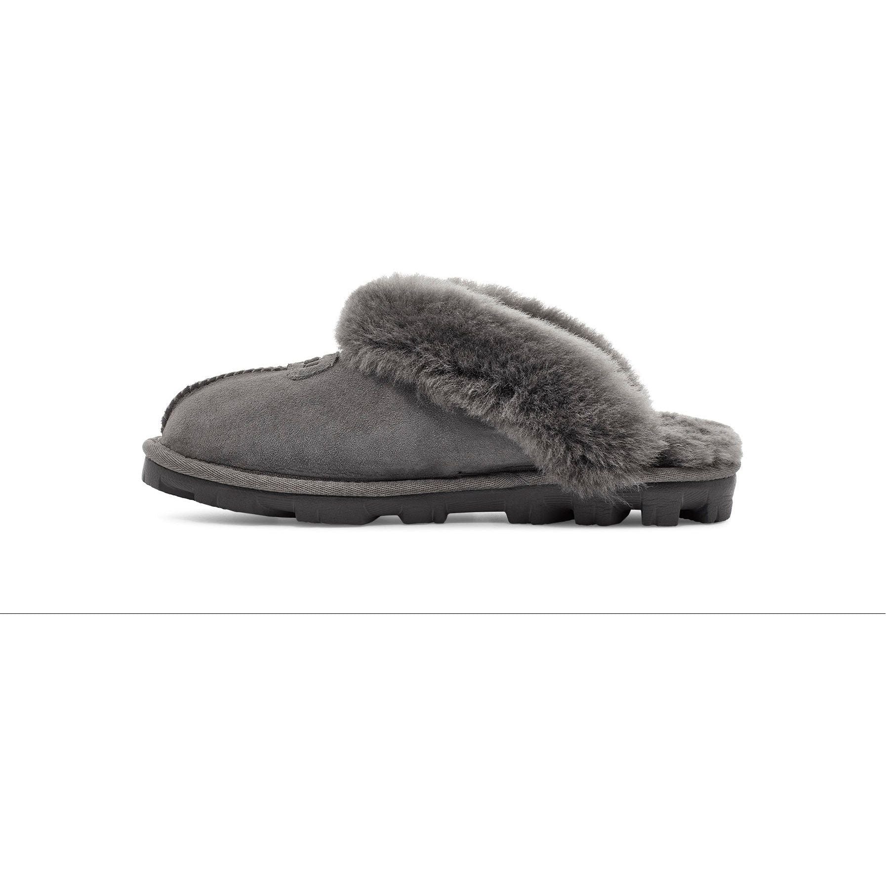 UGG Women's Coquette Slipper in Grey-Footprint USA