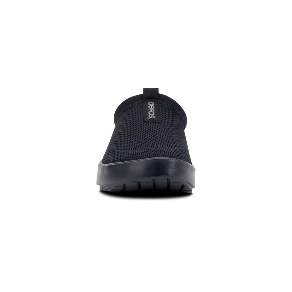 OOFOS Men's OOcoozie Sport Mule Slipper in Black