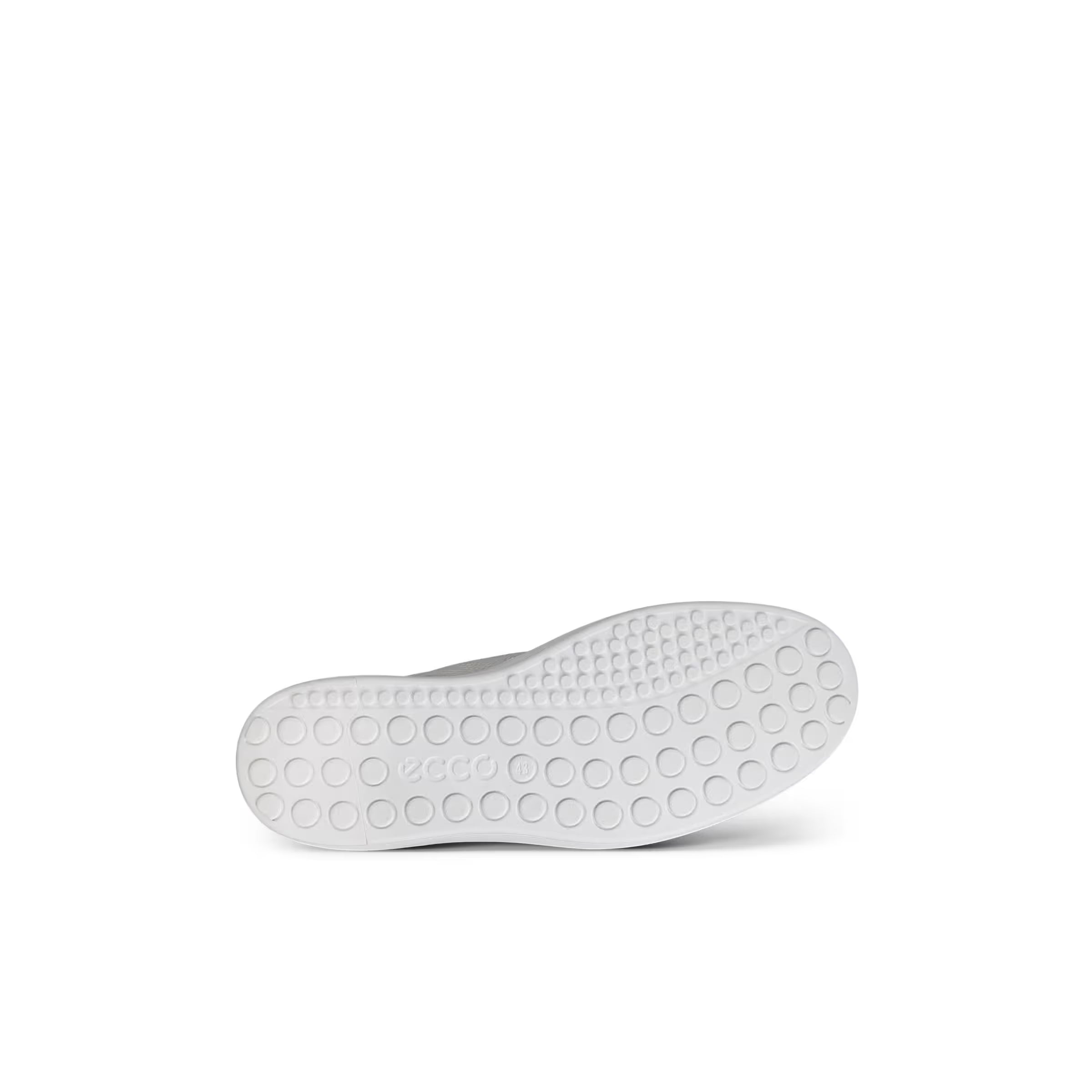 ECCO Men's Soft 60 Leather Sneaker in White