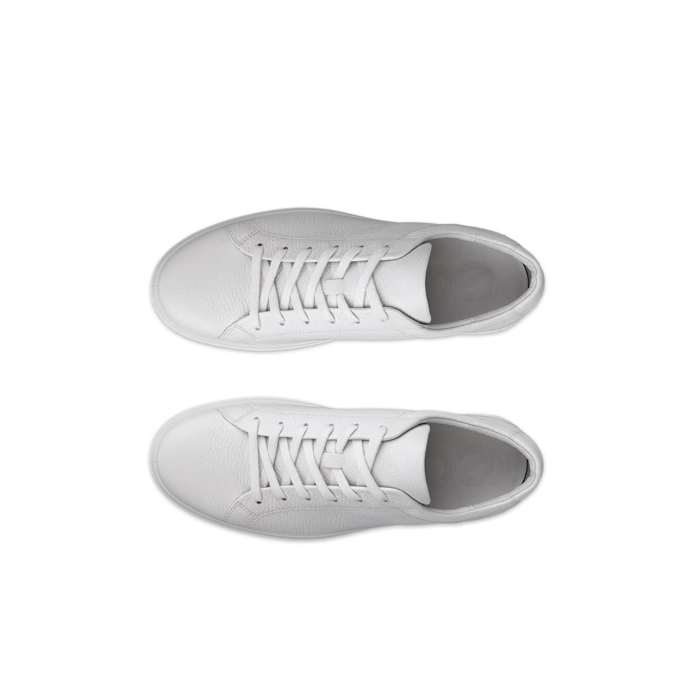 ECCO Men's Soft 60 Leather Sneaker in White