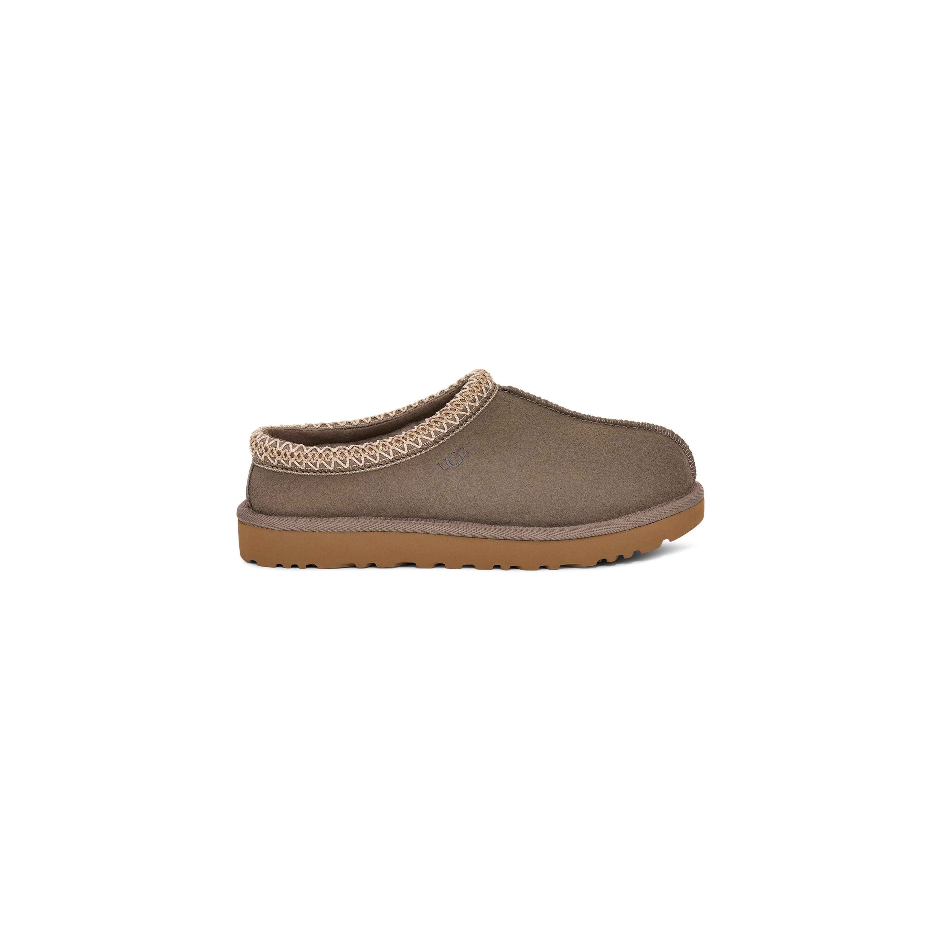 UGG Women's Tasman Slipper in Smoke Plume + Protector & Jason Markk Wipes-Footprint USA