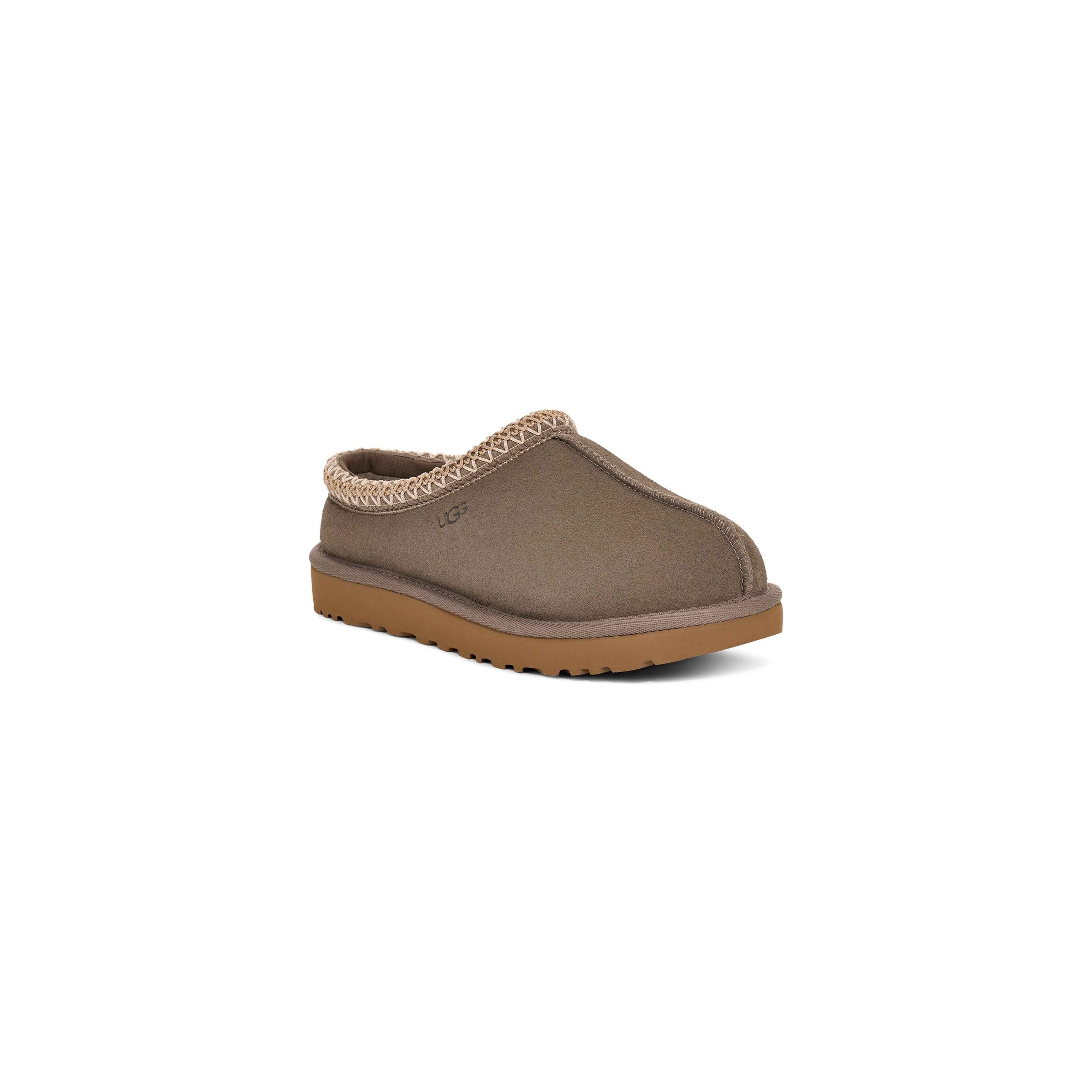 UGG Women's Tasman Slipper in Smoke Plume + Protector & Jason Markk Wipes-Footprint USA