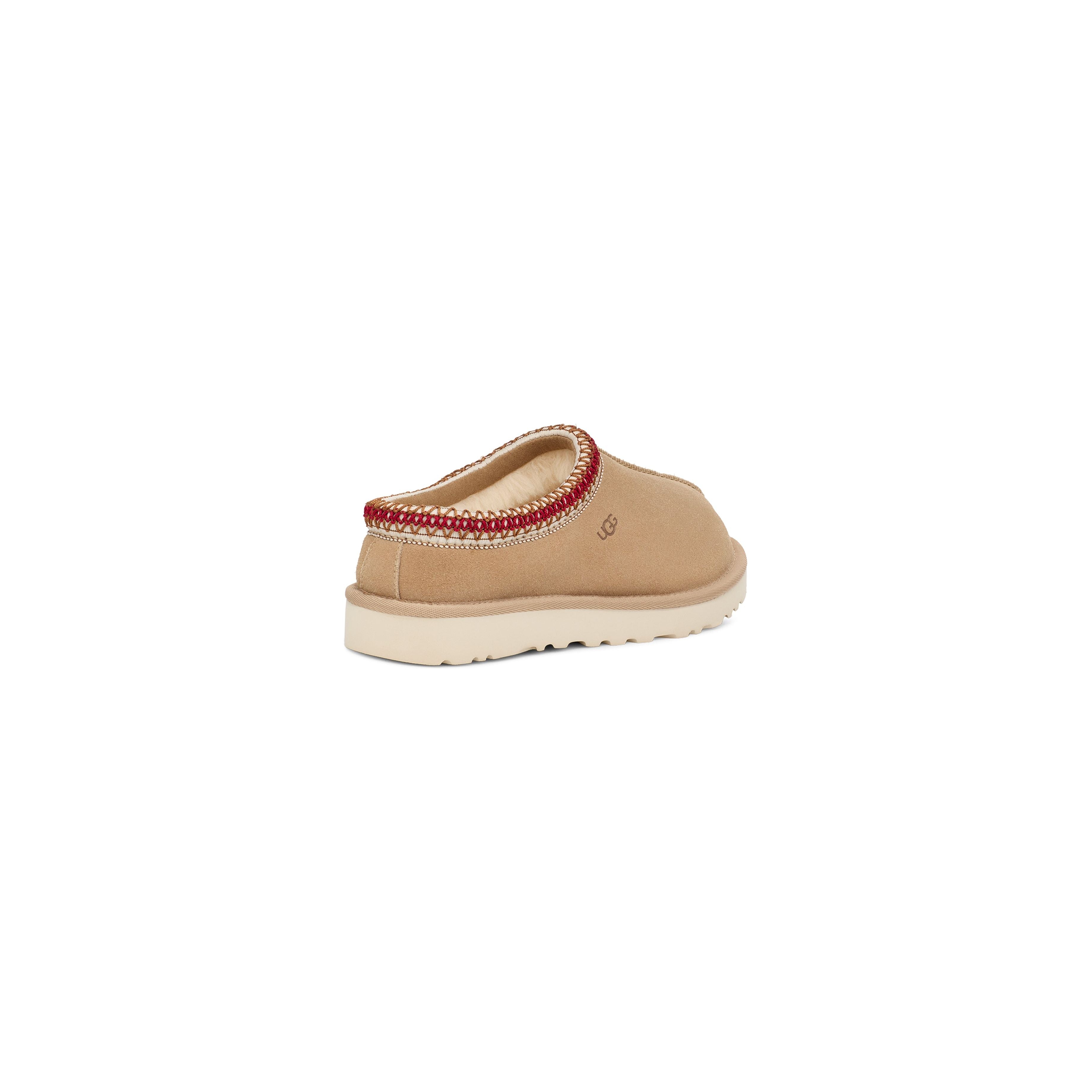 UGG Women's Tasman in Sand Dark Cherry-Footprint USA