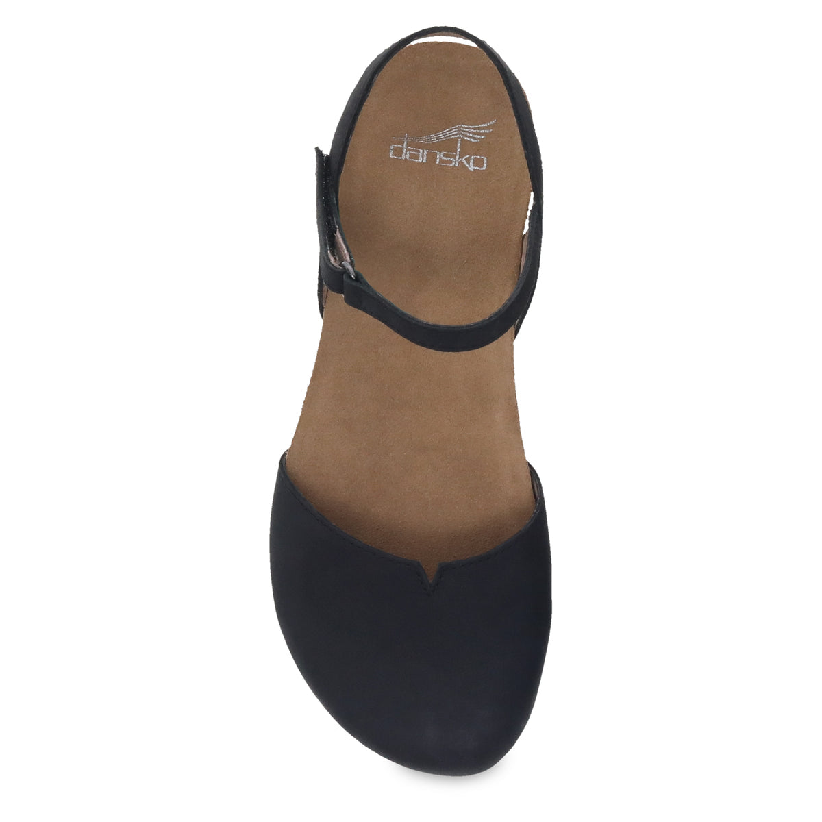 Dansko Women's Rowan in Black Nubuck Mary Jane Women's Footwear