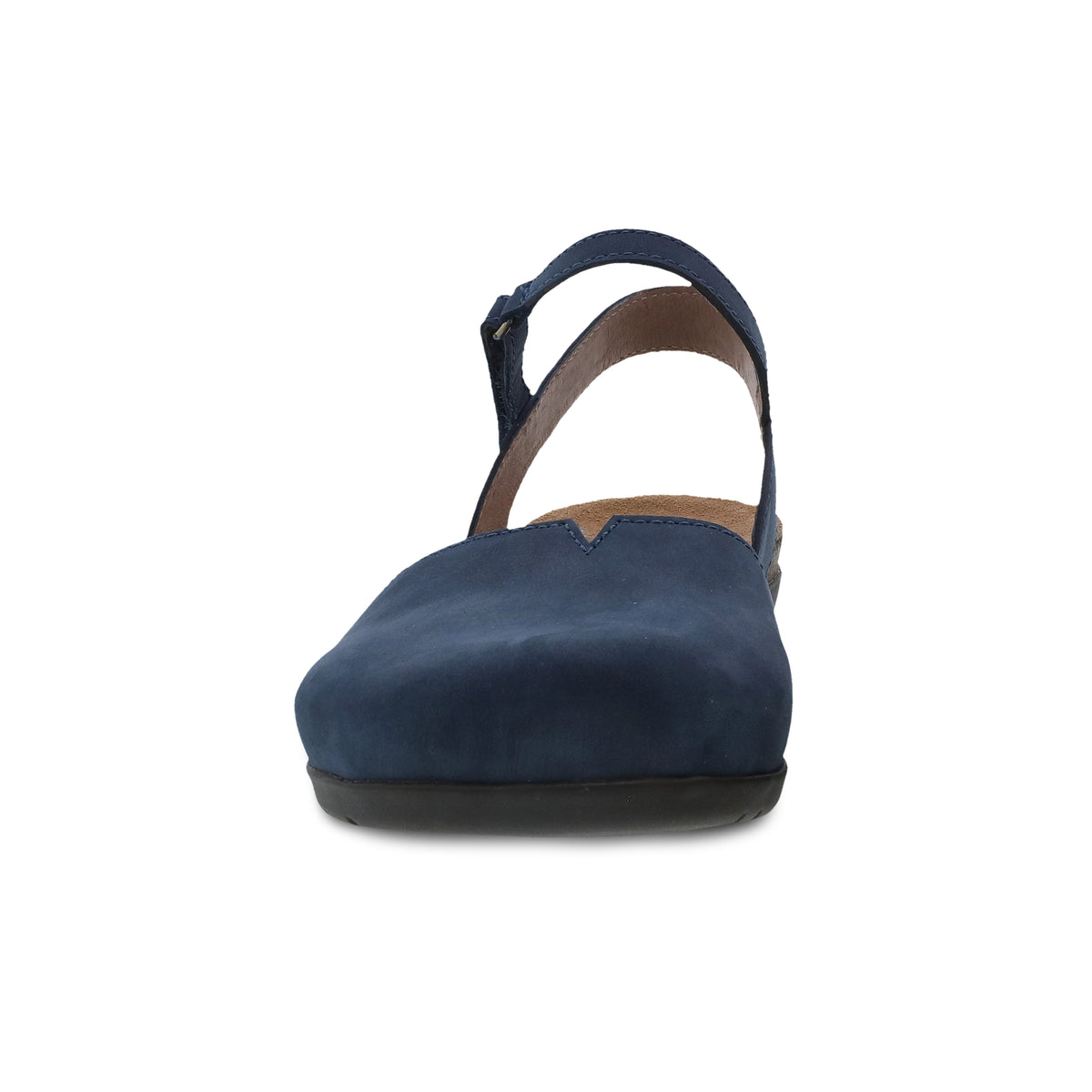 Dansko Women's Rowan in Navy Milled Nubuck Mary Jane Shoes