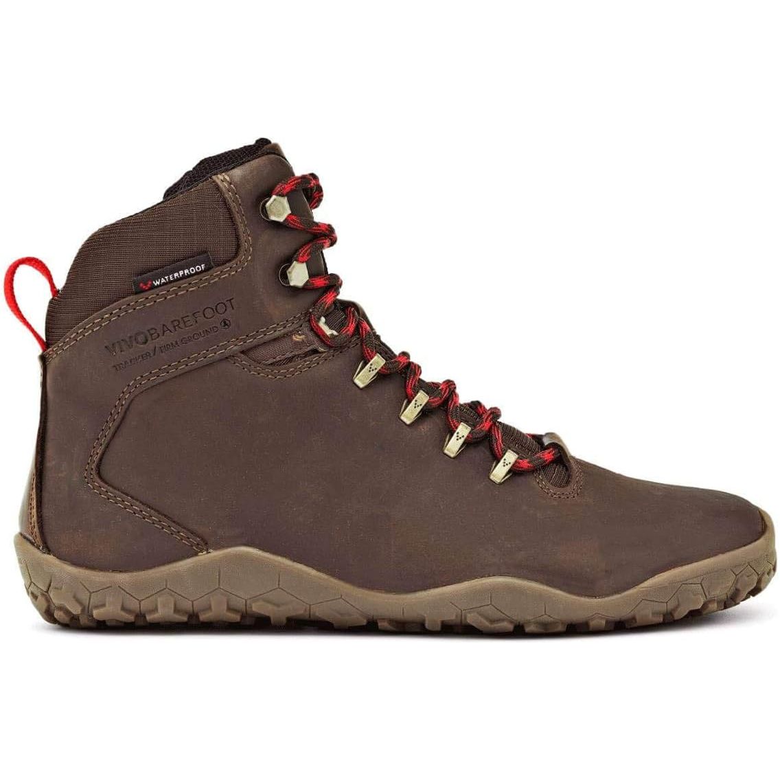 Vivobarefoot Women's Tracker FG Boot in Dark Brown Footwear