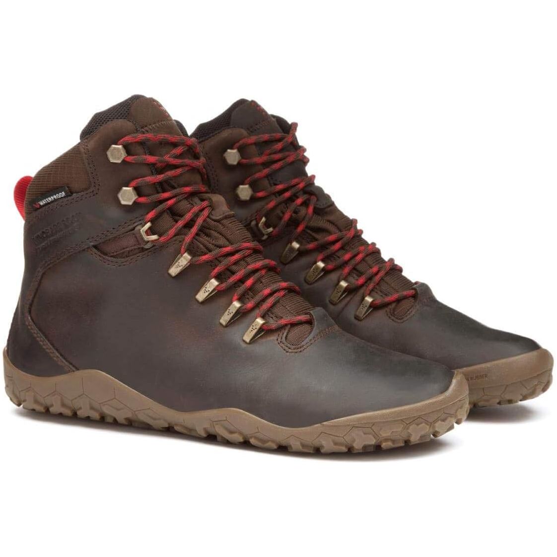 Vivobarefoot Women's Tracker FG Boot in Dark Brown Footwear