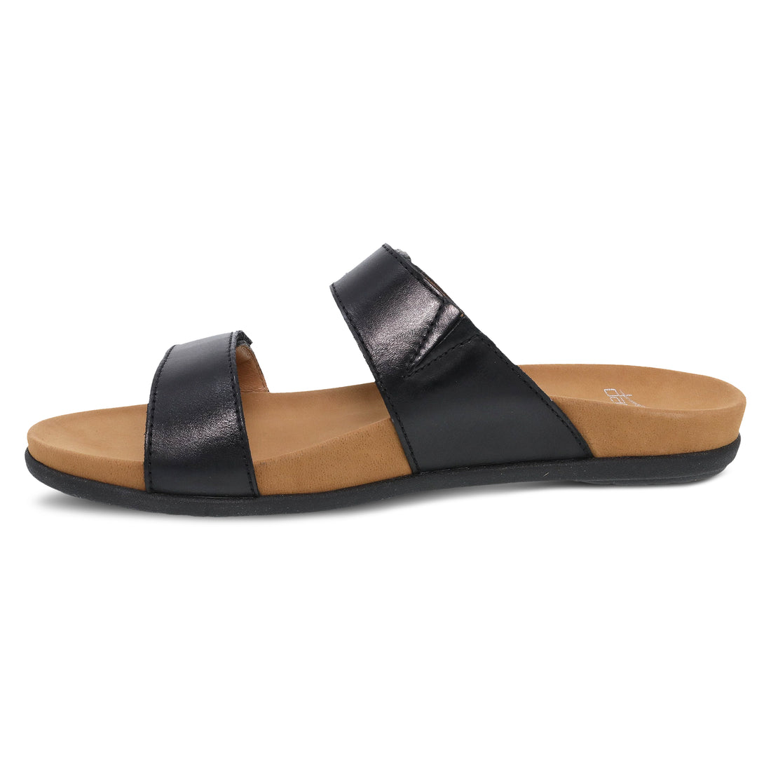 Dansko Women's Justine in Black Calf Sandal Women's Footwear