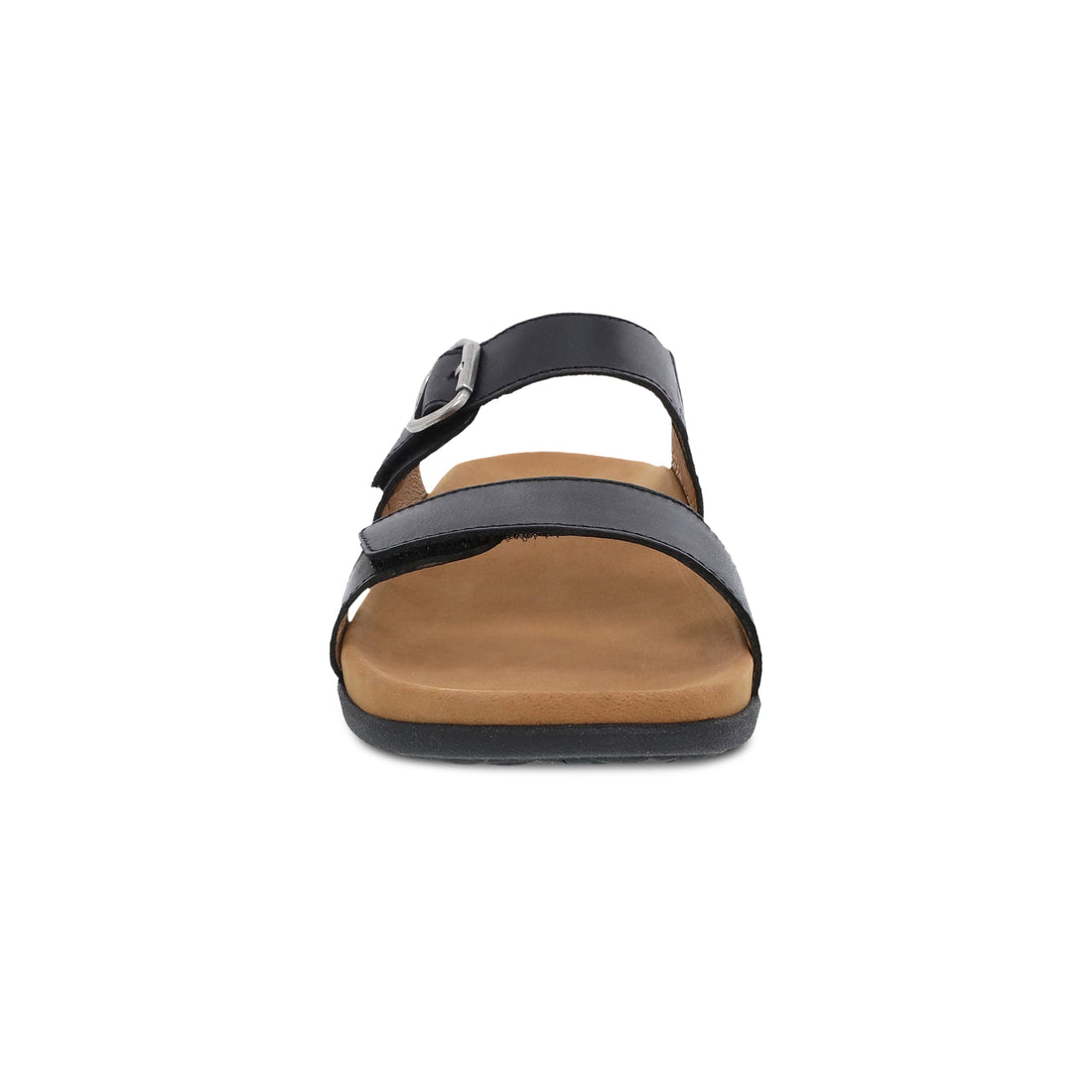 Dansko Women's Justine in Black Calf Sandal Women's Footwear