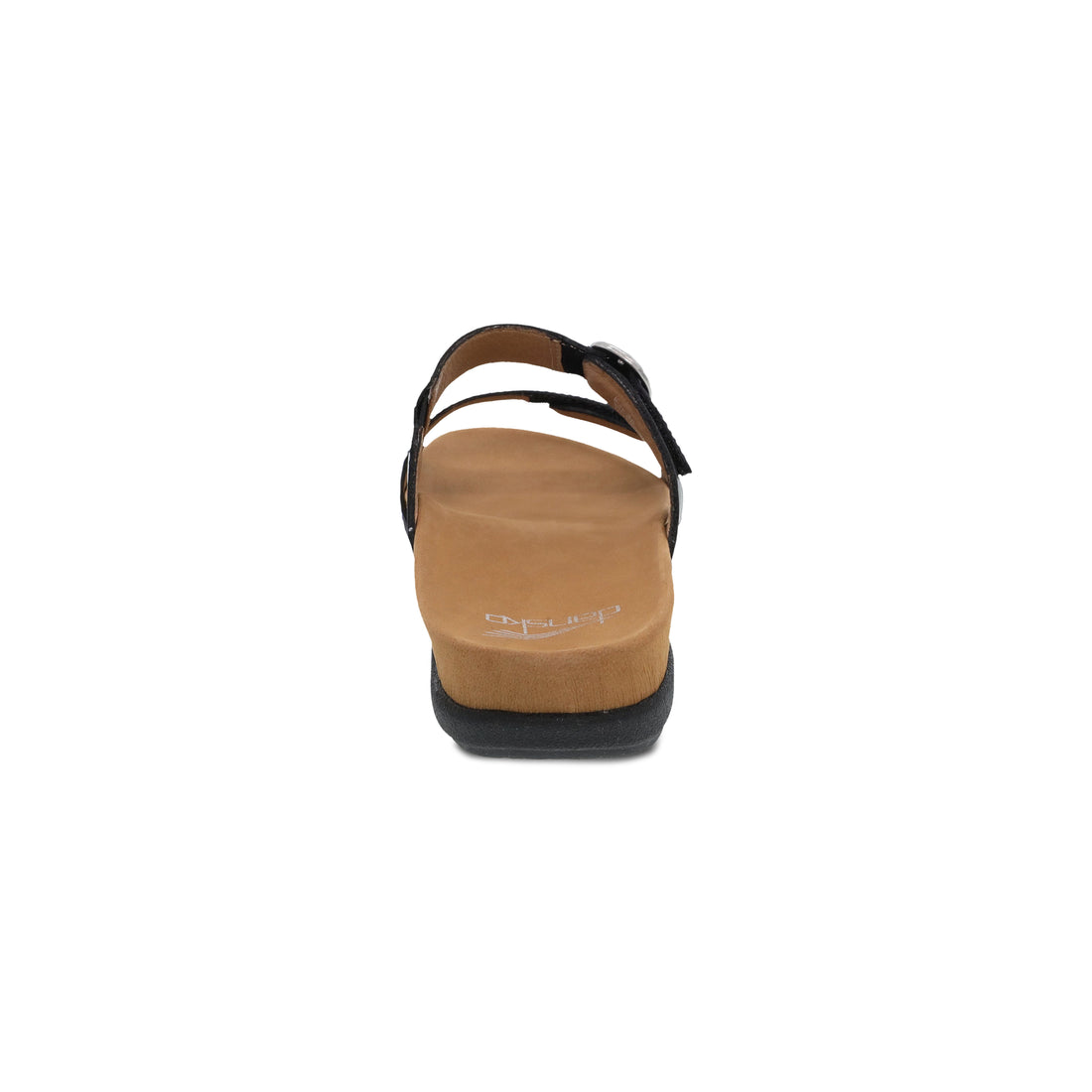 Dansko Women's Justine in Black Calf Sandal Women's Footwear