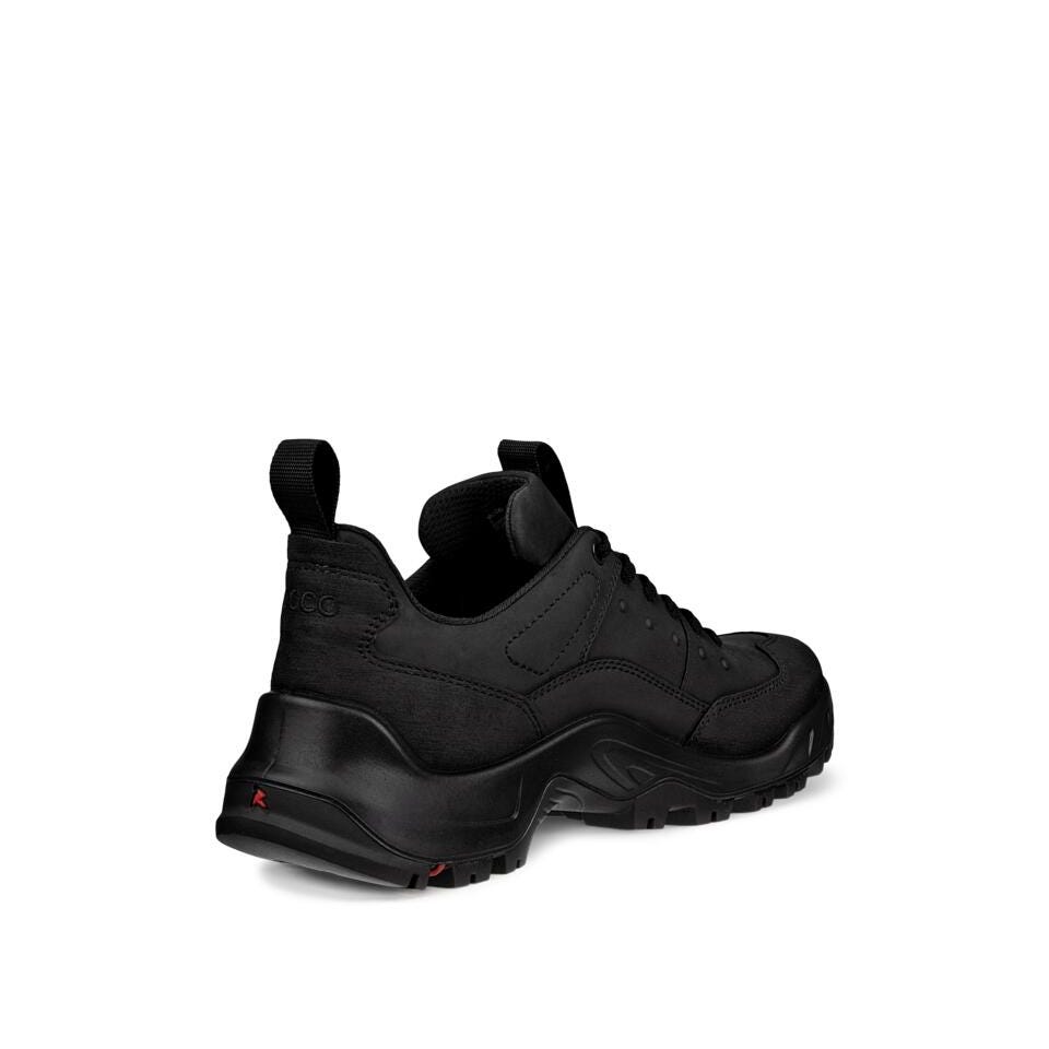 ECCO Men's Offroad Nubuck Waterproof Outdoor Sneaker | Black
