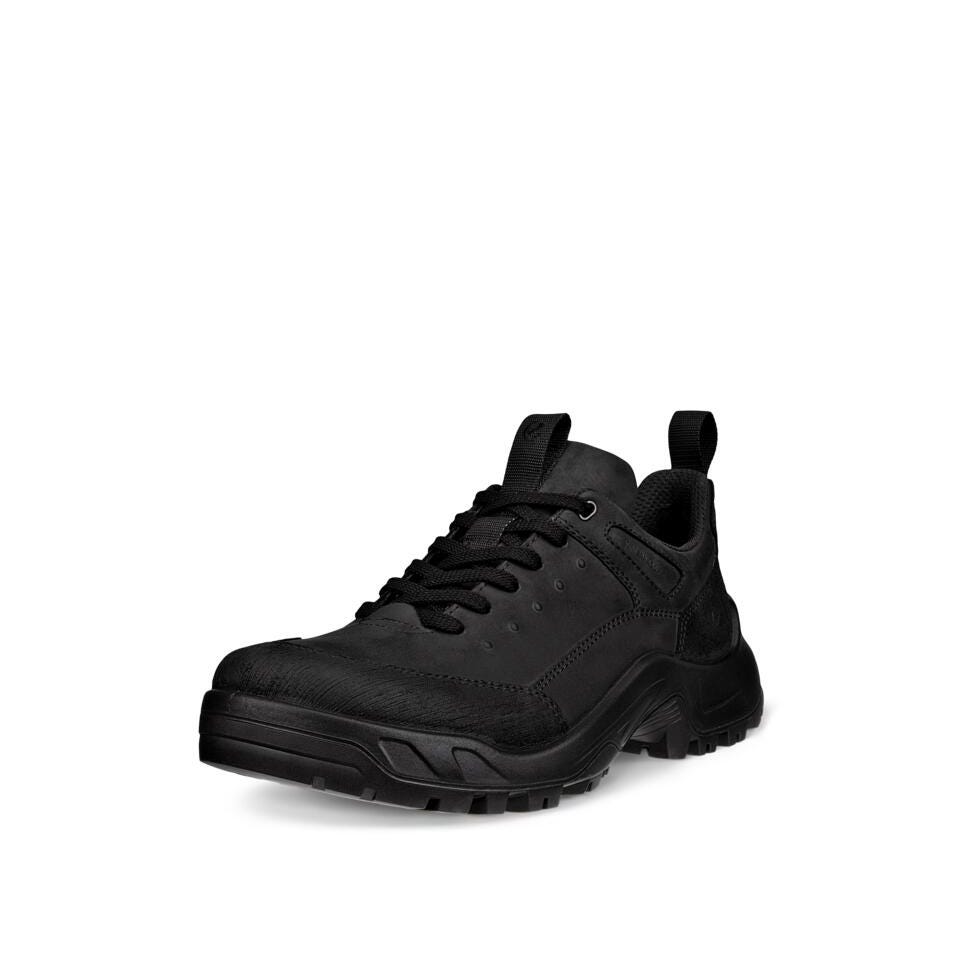 ECCO Men's Offroad Nubuck Waterproof Outdoor Sneaker | Black