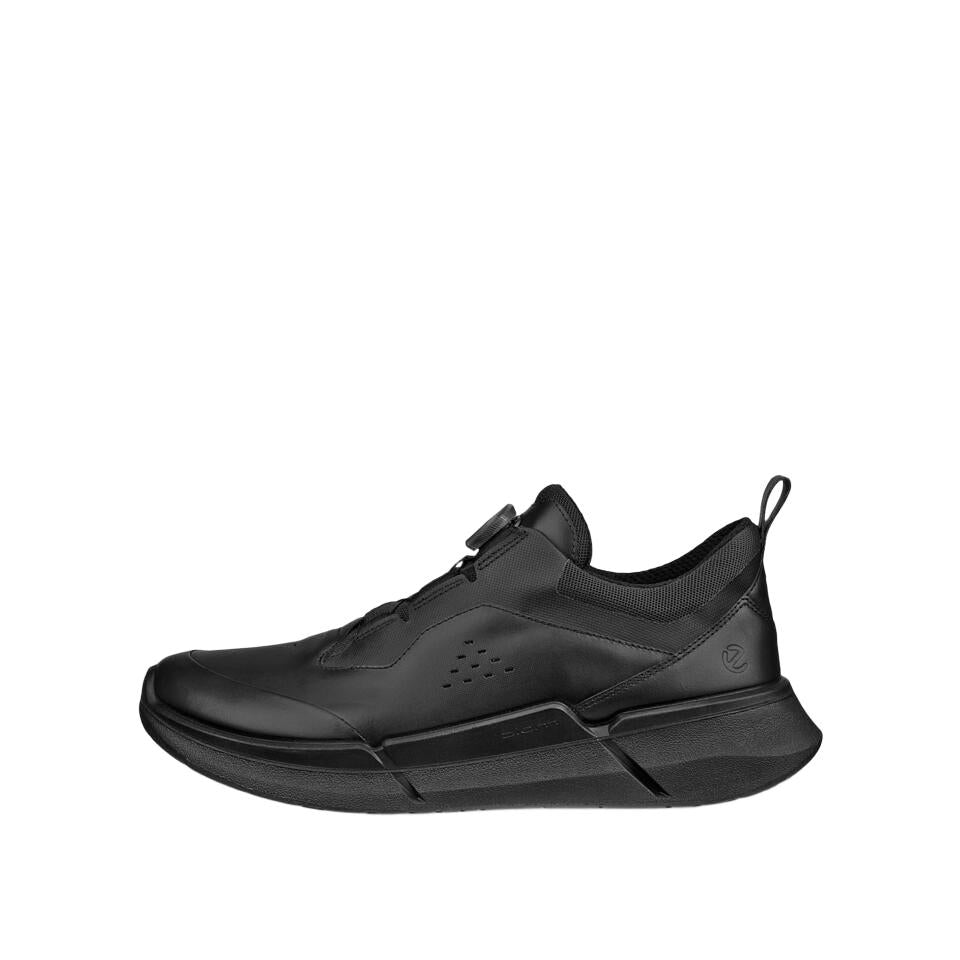 ECCO Men's Biom 2.2 Boa Leather Sneaker in Black