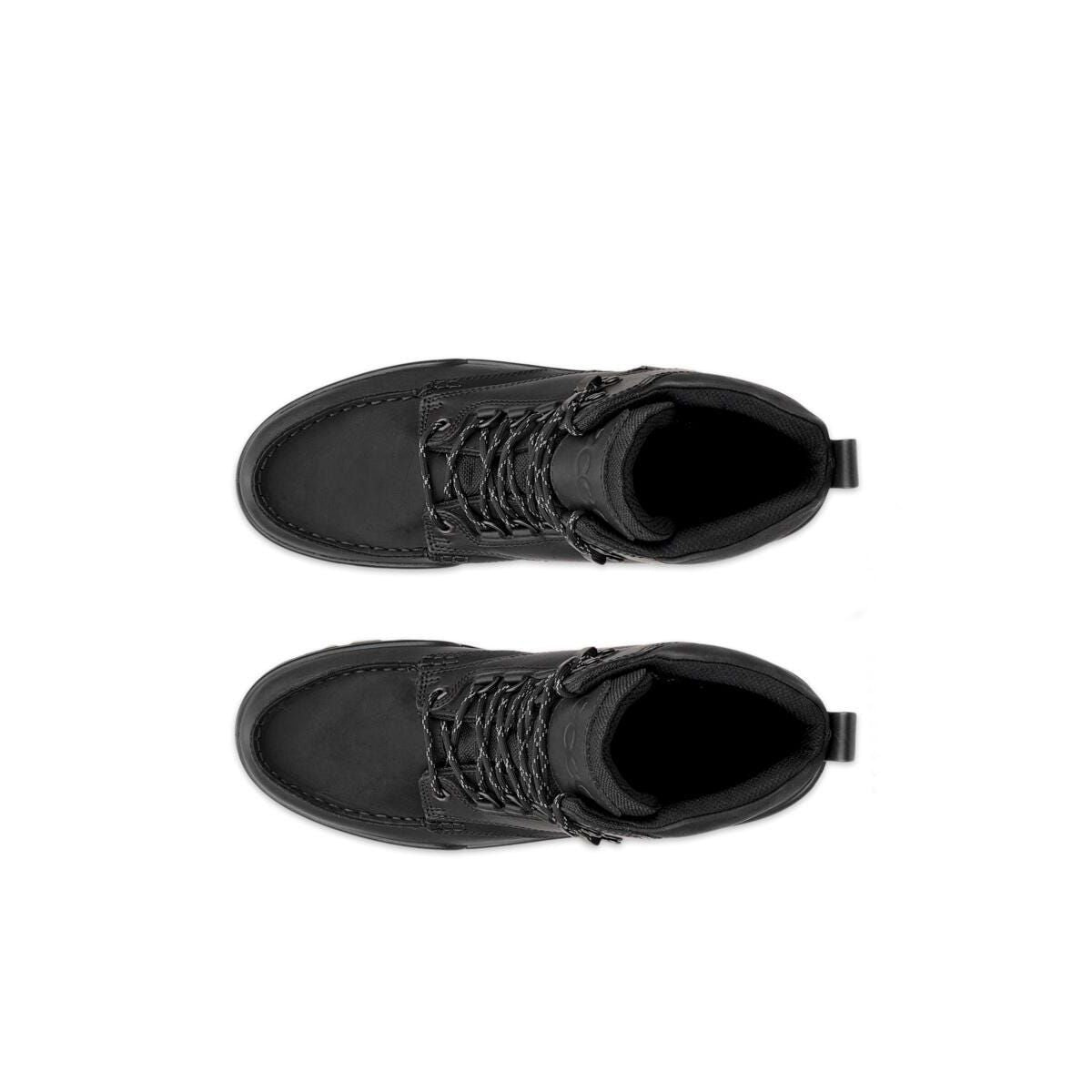 ECCO Men's Track 25 Leather Gore-Tex Mid-Cut Boot | Black