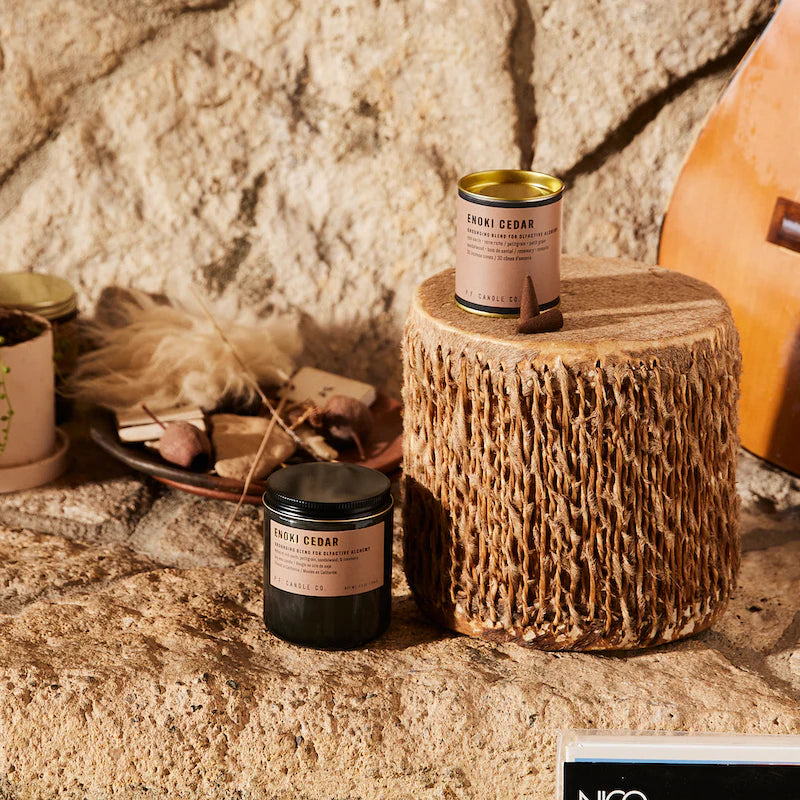 P. F. Candle Co. Enoki Cedar Incense Cones Accessories