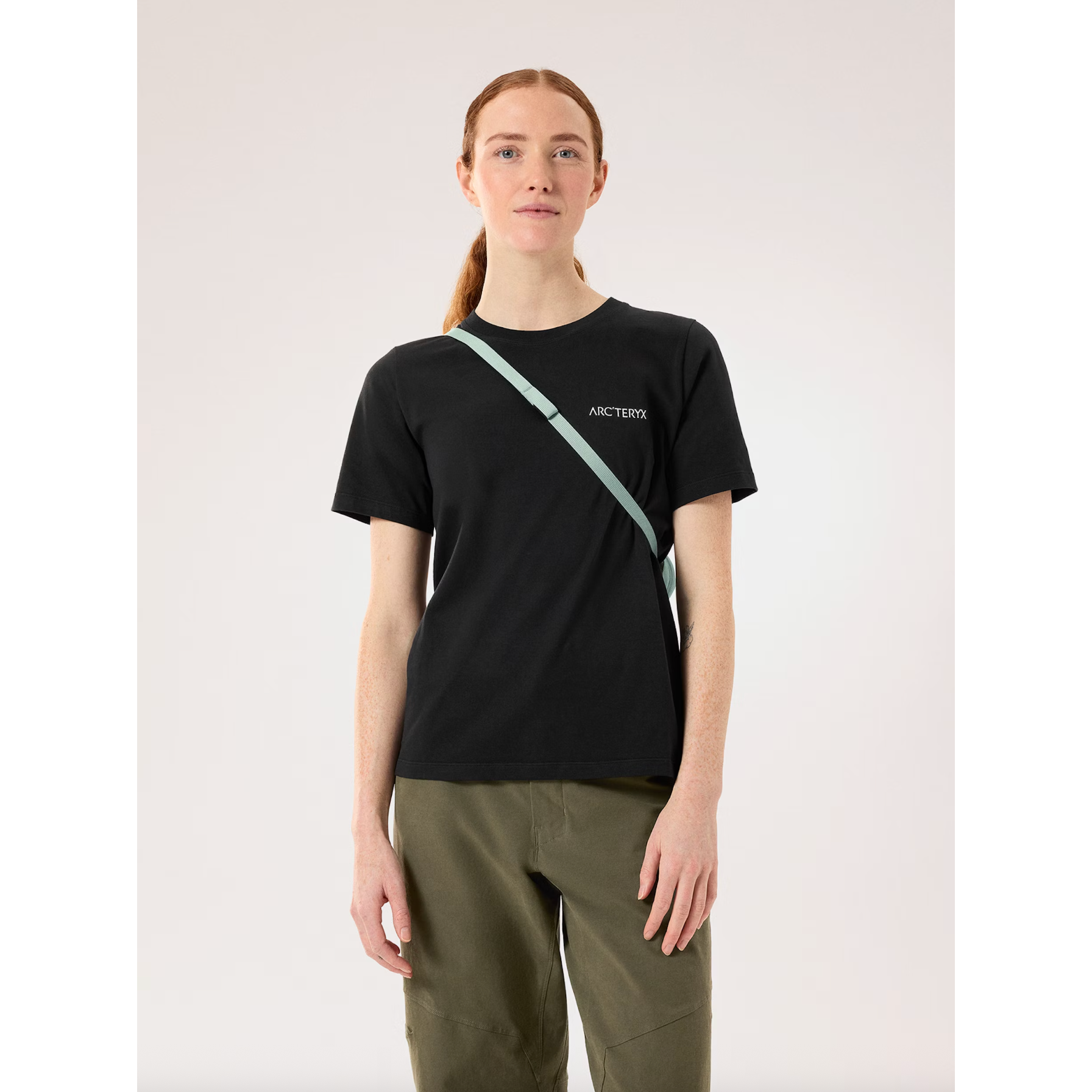 Arc'teryx Heliad Crossbody Bag in Stone Green