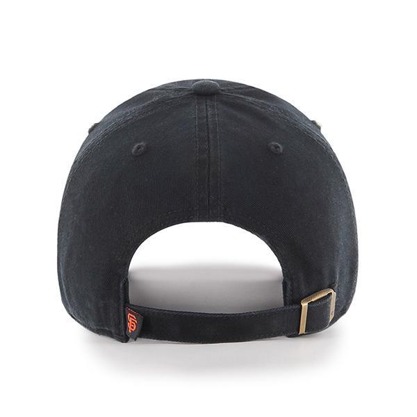 Men's Black San Francisco Giants Clean Up Adjustable Hat Headwesr