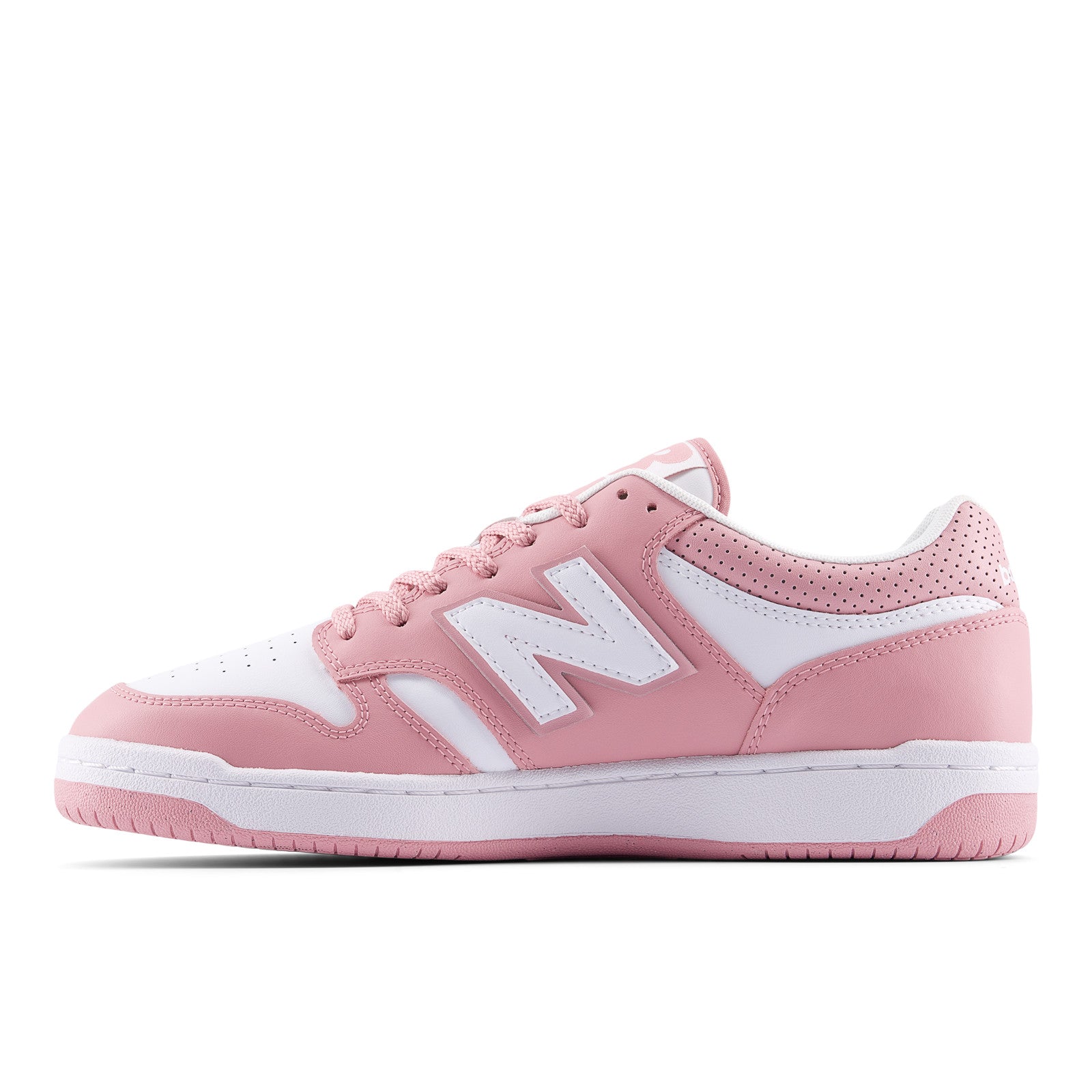 New Balance Unisex 480 in Rose Sugar/White