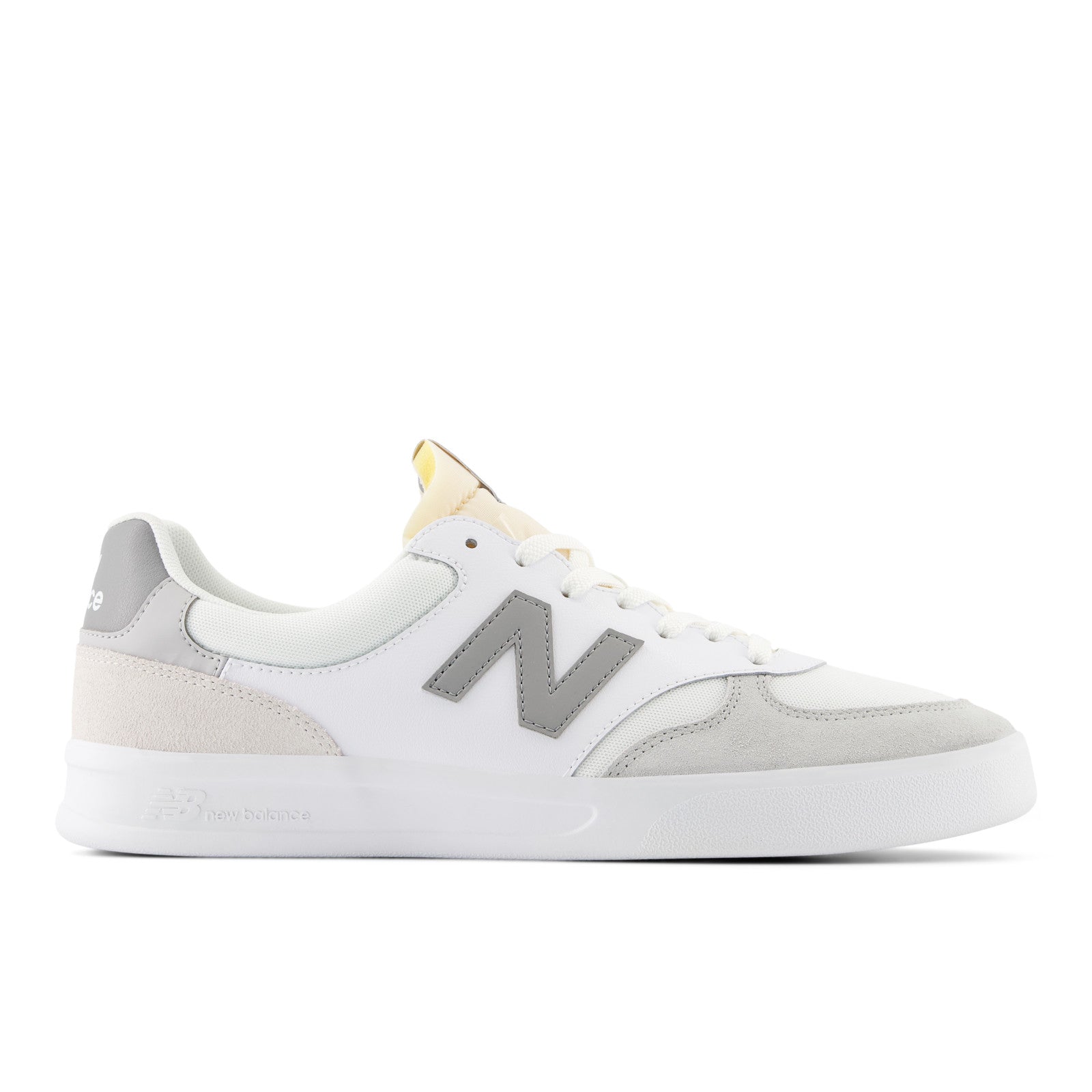 New Balance Men's 300 Court in White/Slate Grey