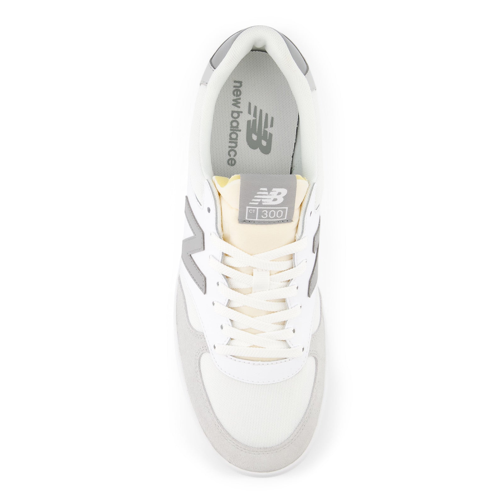 New Balance Men's 300 Court in White/Slate Grey
